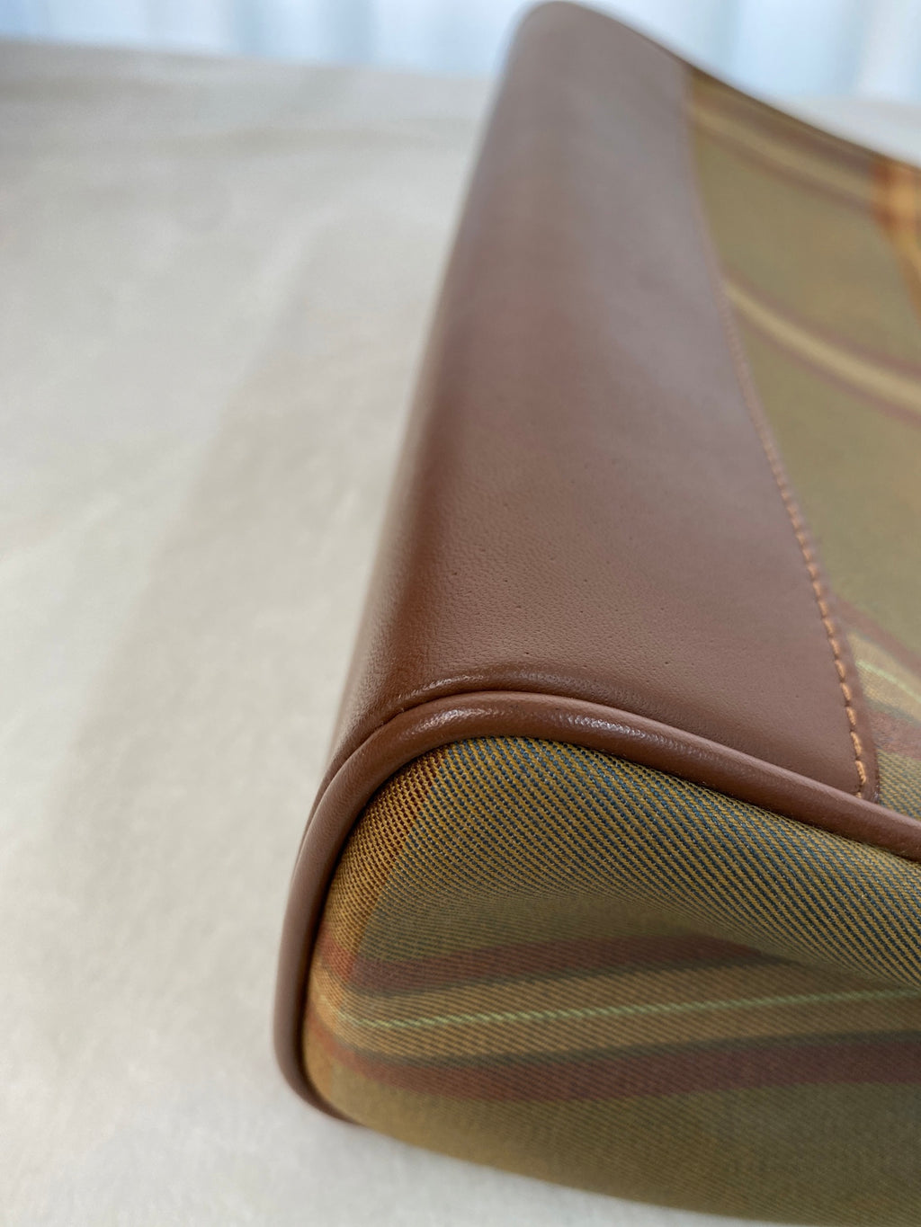 BURBERRY Check pattern handbag