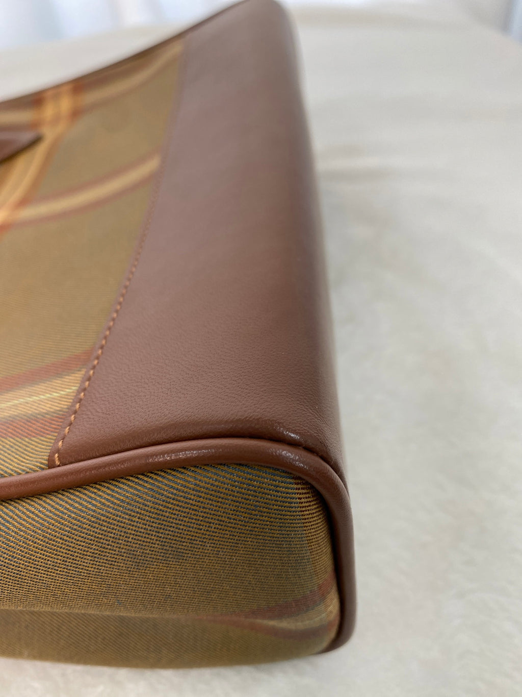BURBERRY Check pattern handbag