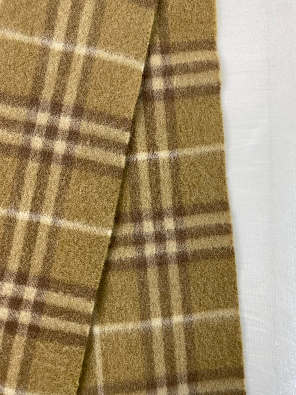 BURBERRY Check-pattern Cashmere Scarf