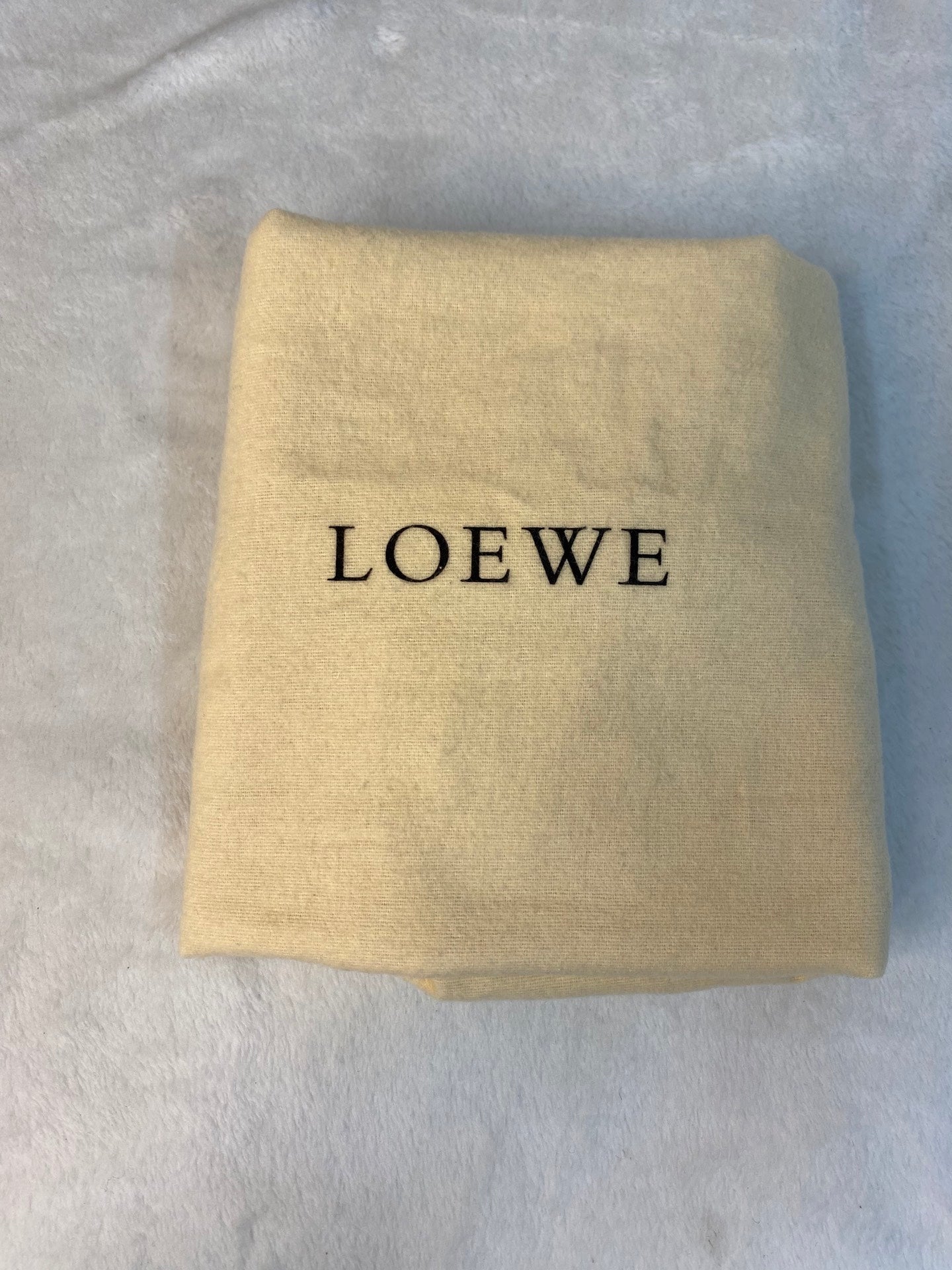 LOEWE Suede Amazona Handbag
