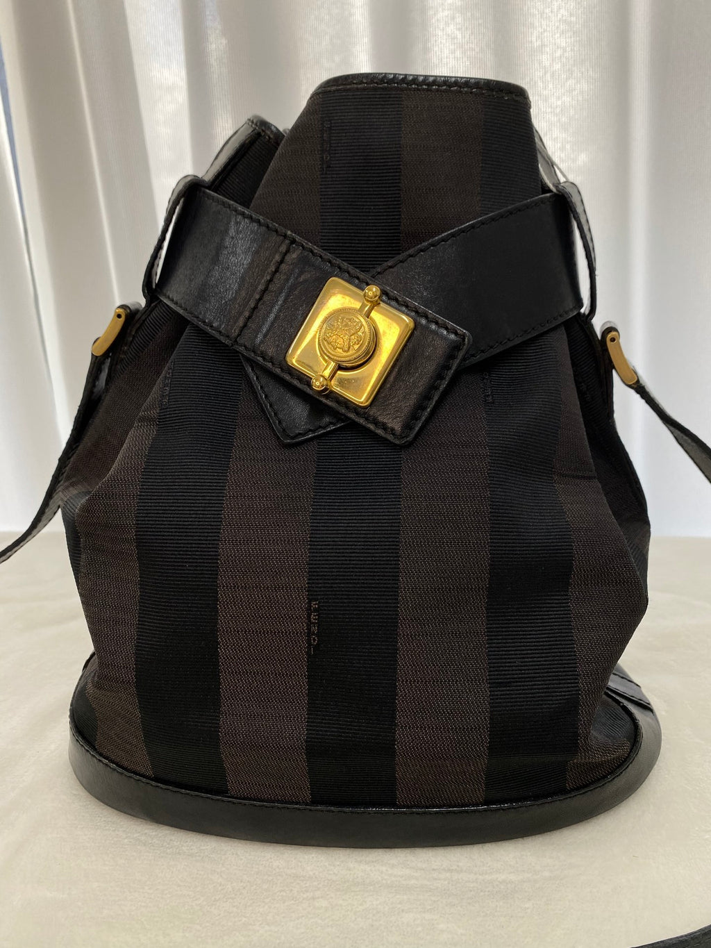 FENDI Pequin Stripe Shoulderbag