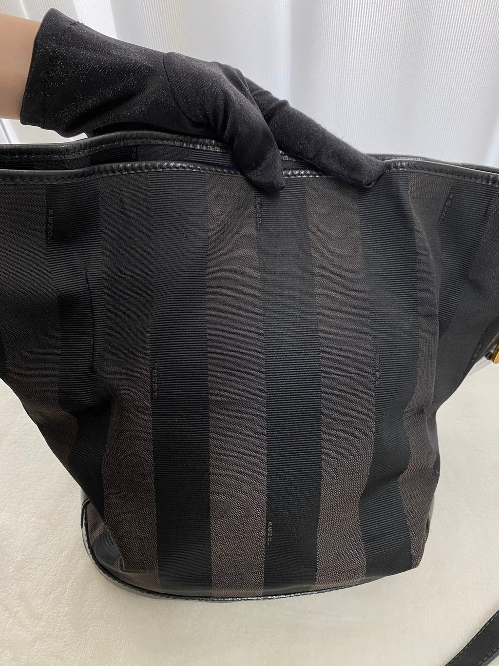 FENDI Pequin Stripe Shoulderbag