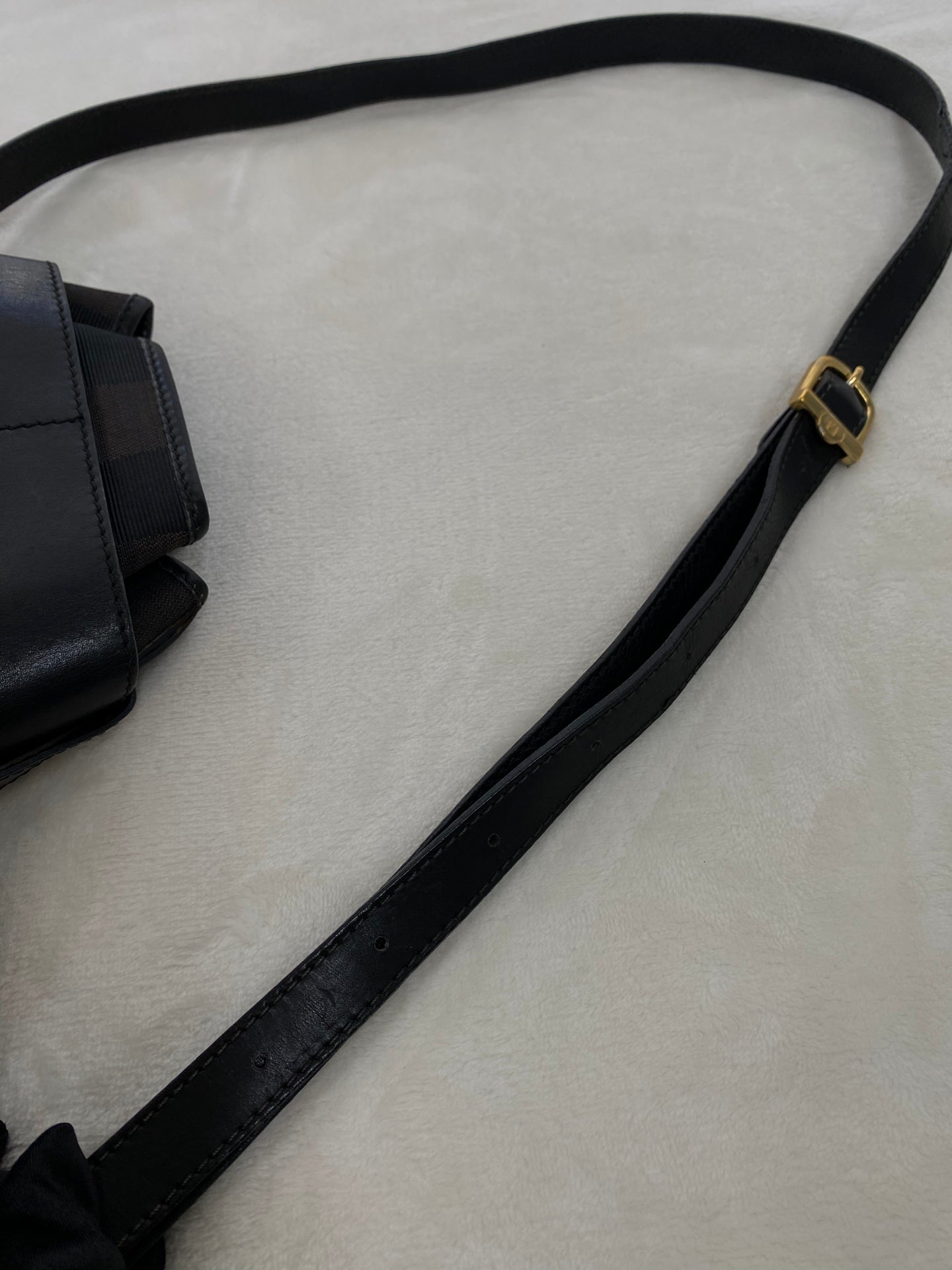 FENDI Pequin Stripe Shoulderbag