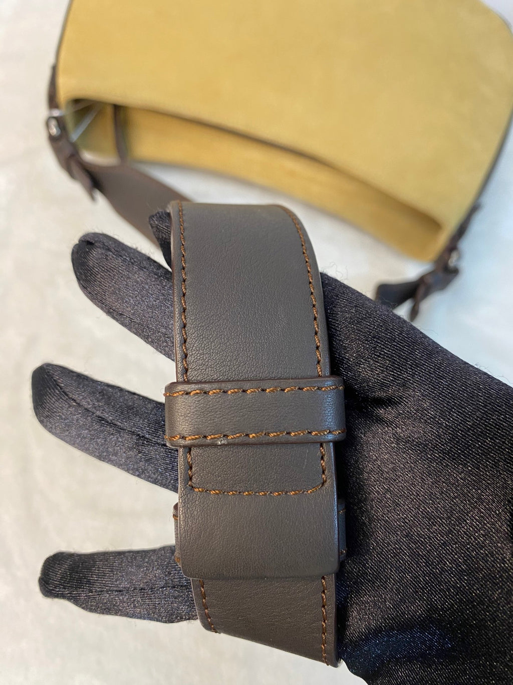 LOEWE Suede Shoulderbag