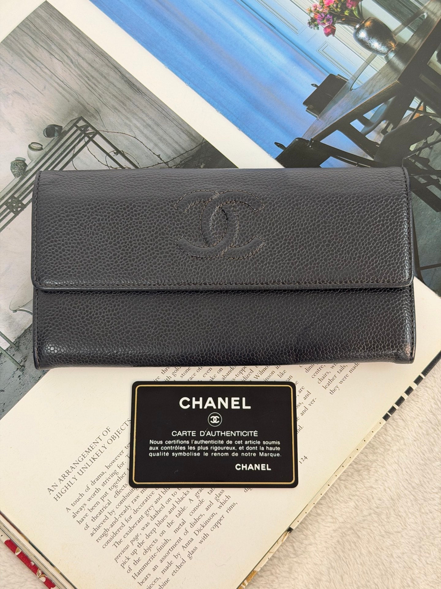 CHANEL Cavier Purse