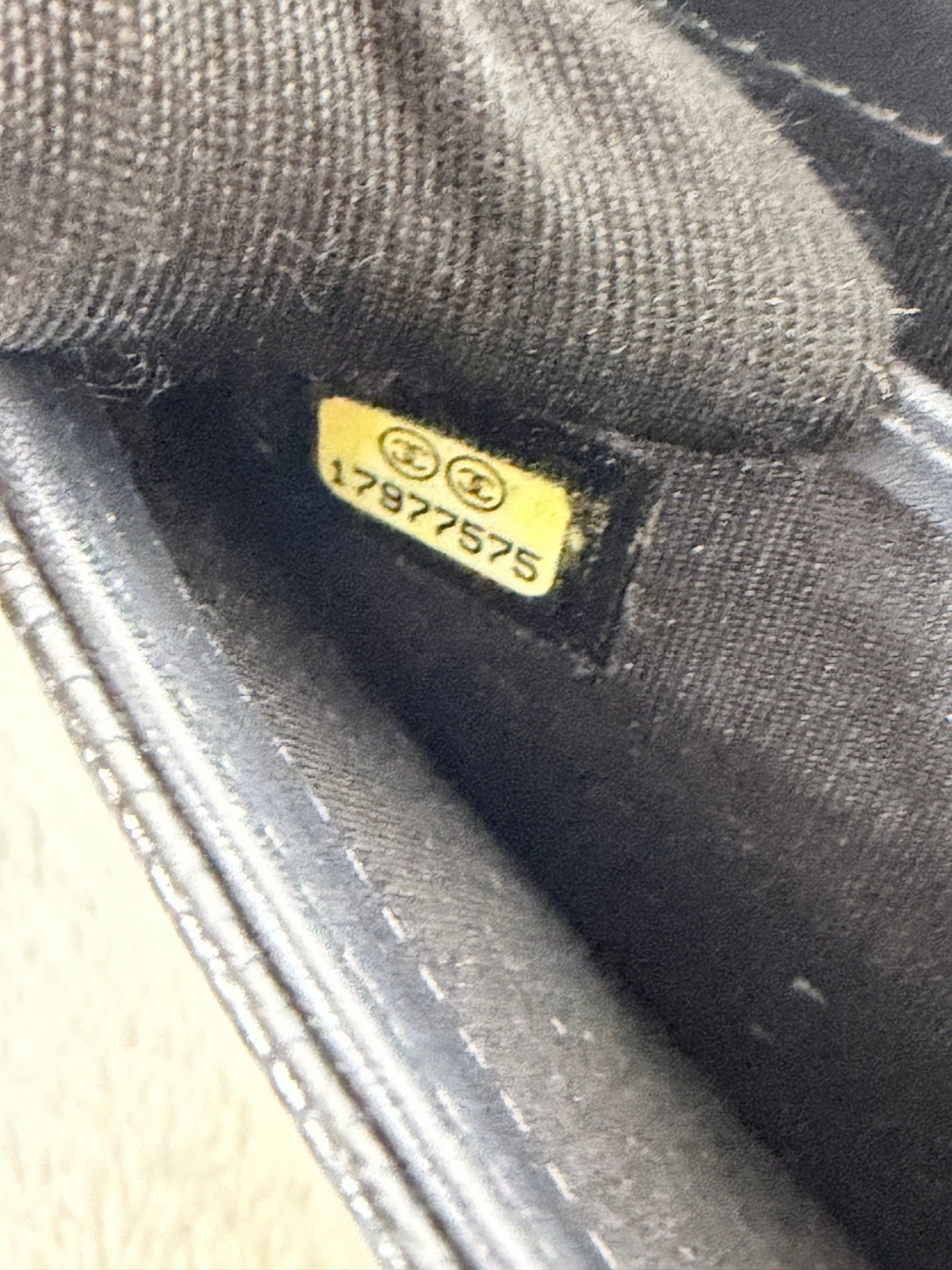 CHANEL Cavier Purse