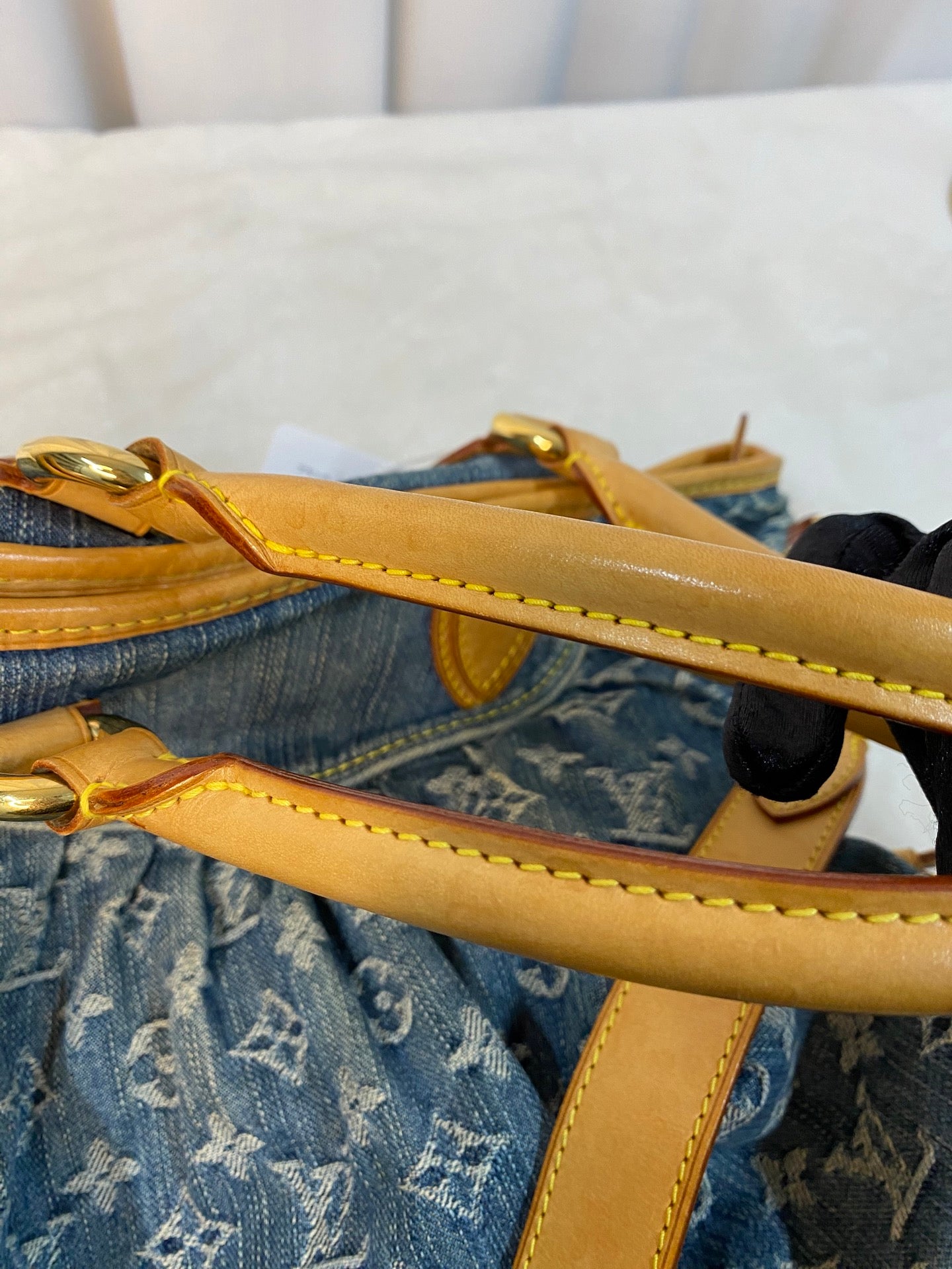 LOUIS VUITTON Monogram Denim Shoulderbag