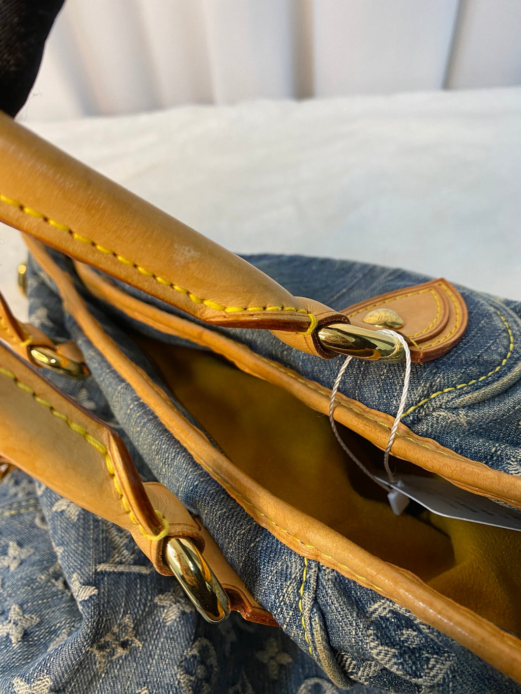 LOUIS VUITTON Monogram Denim Shoulderbag