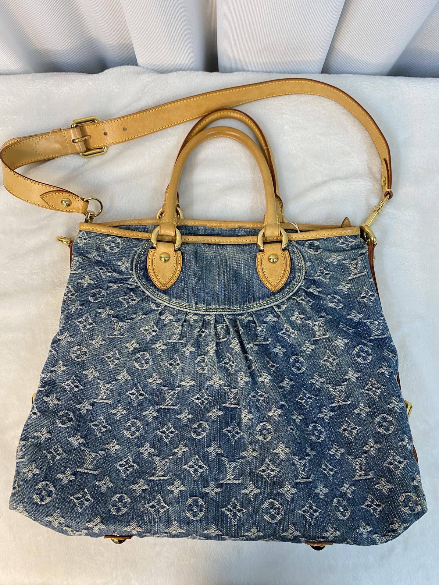 LOUIS VUITTON Monogram Denim Shoulderbag