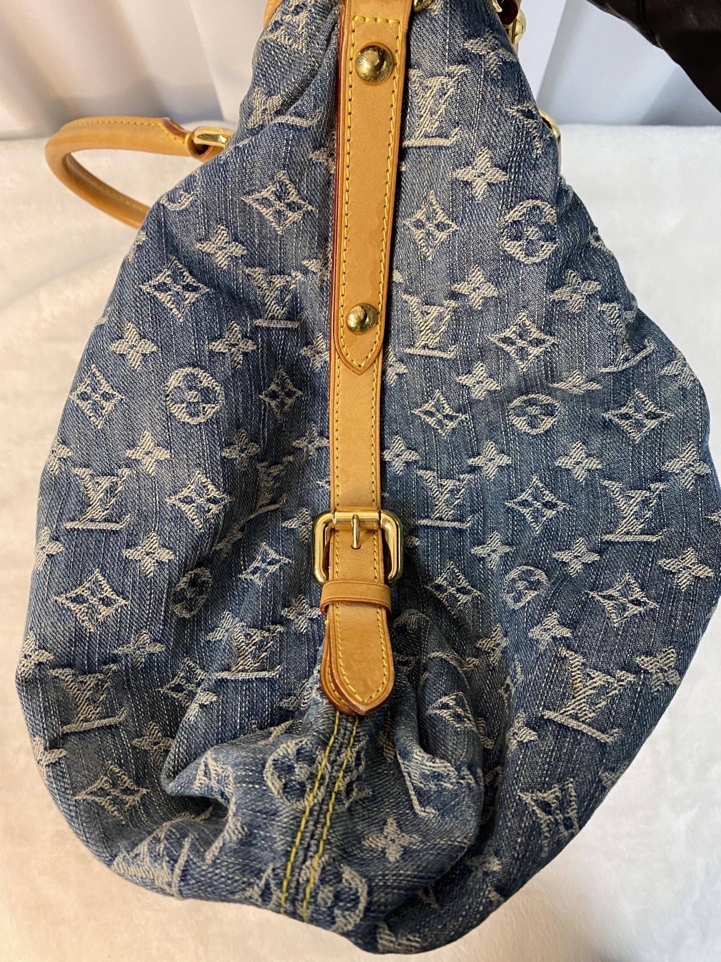 LOUIS VUITTON Monogram Denim Shoulderbag