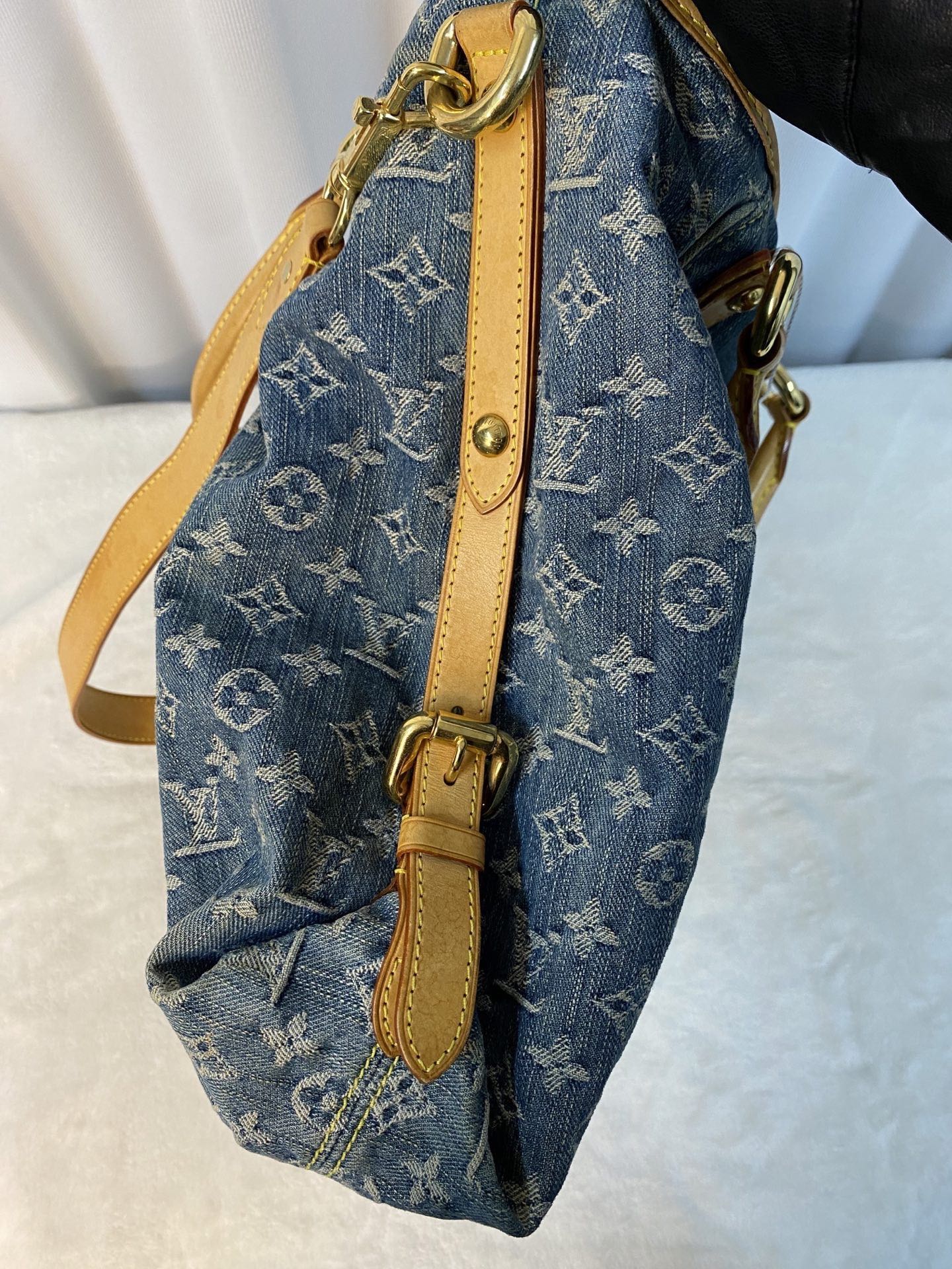 LOUIS VUITTON Monogram Denim Shoulderbag