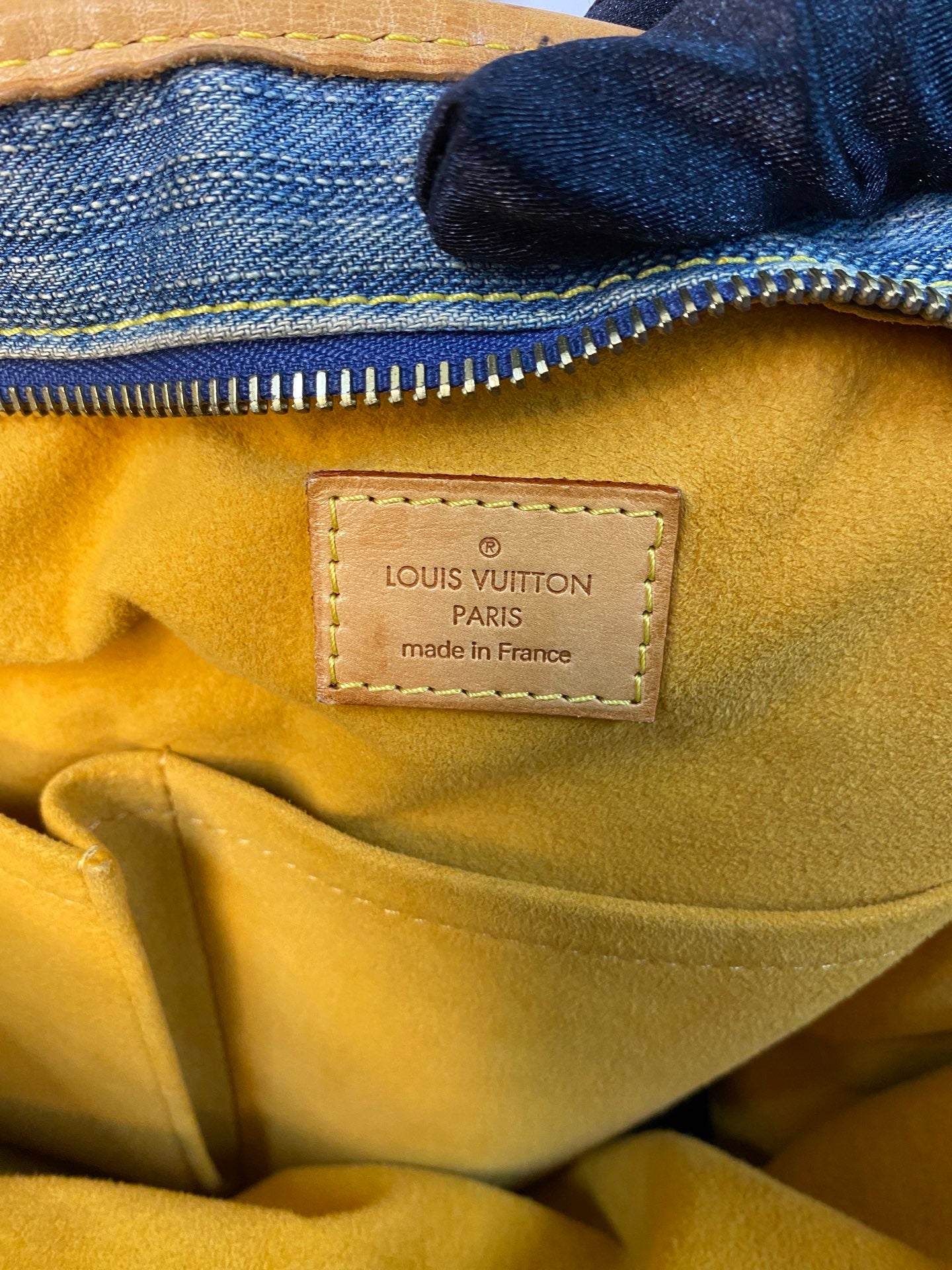 LOUIS VUITTON Monogram Denim Shoulderbag