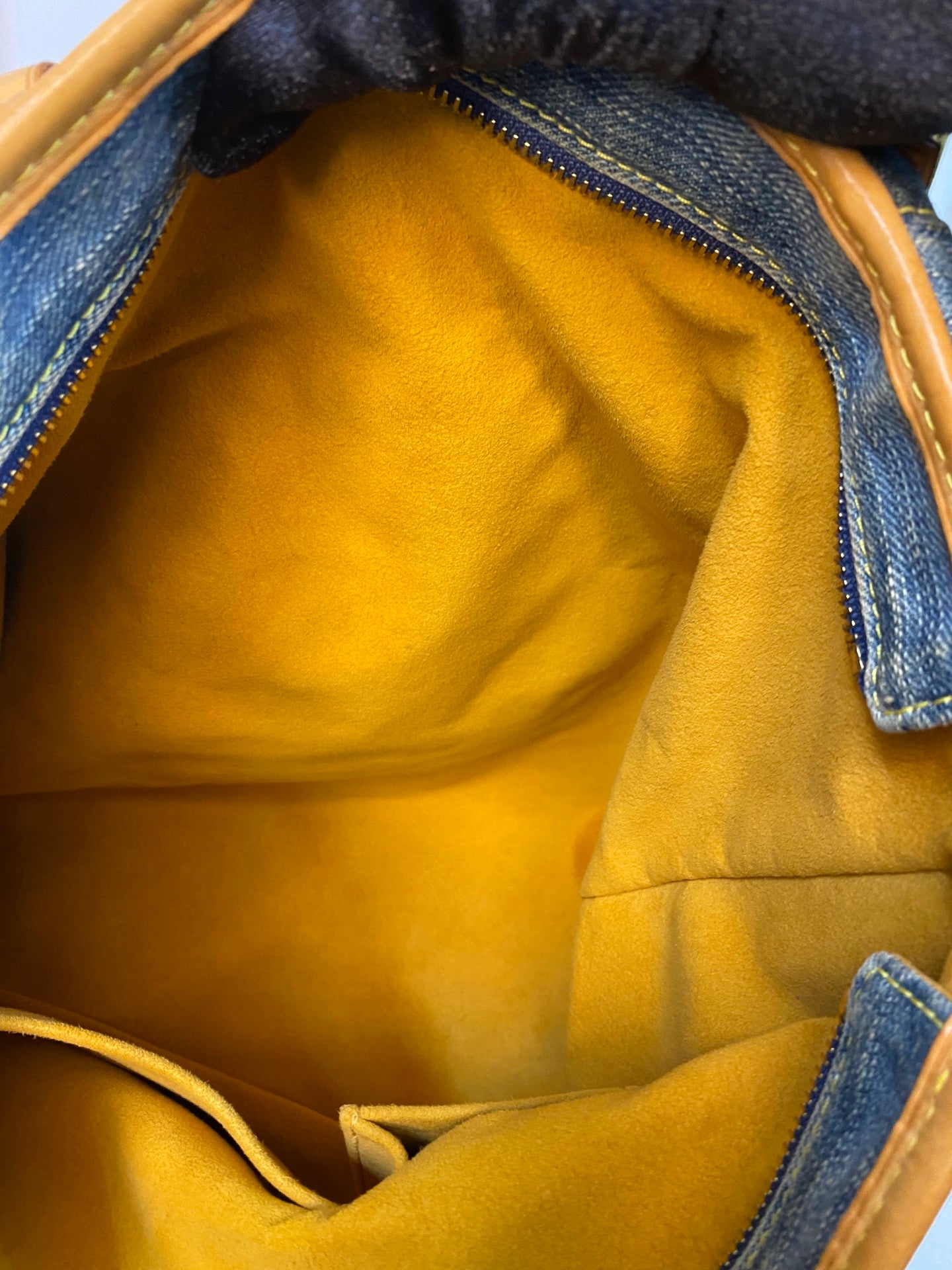 LOUIS VUITTON Monogram Denim Shoulderbag