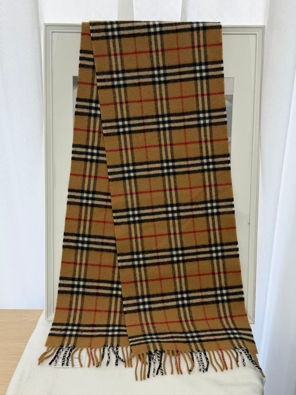 BURBERRY Check-pattern Scarf