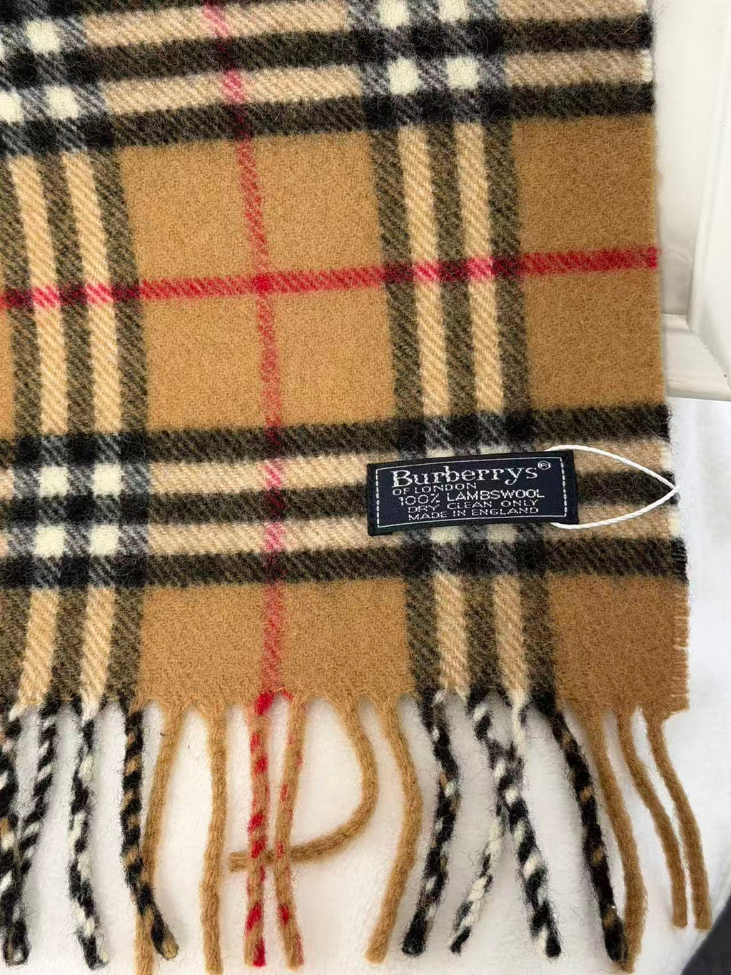 BURBERRY Check-pattern Scarf