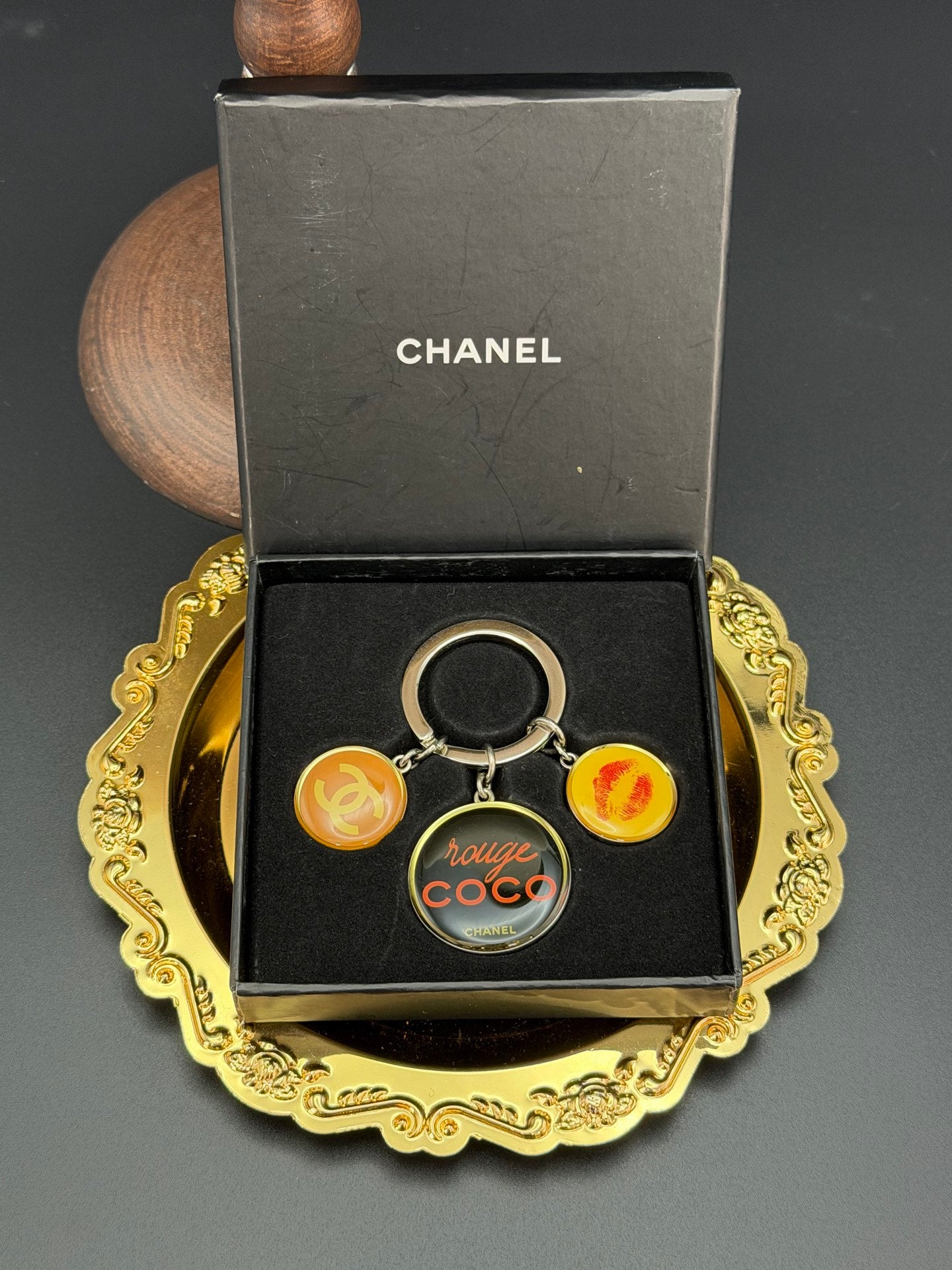 CHANEL Logo Keyholders
