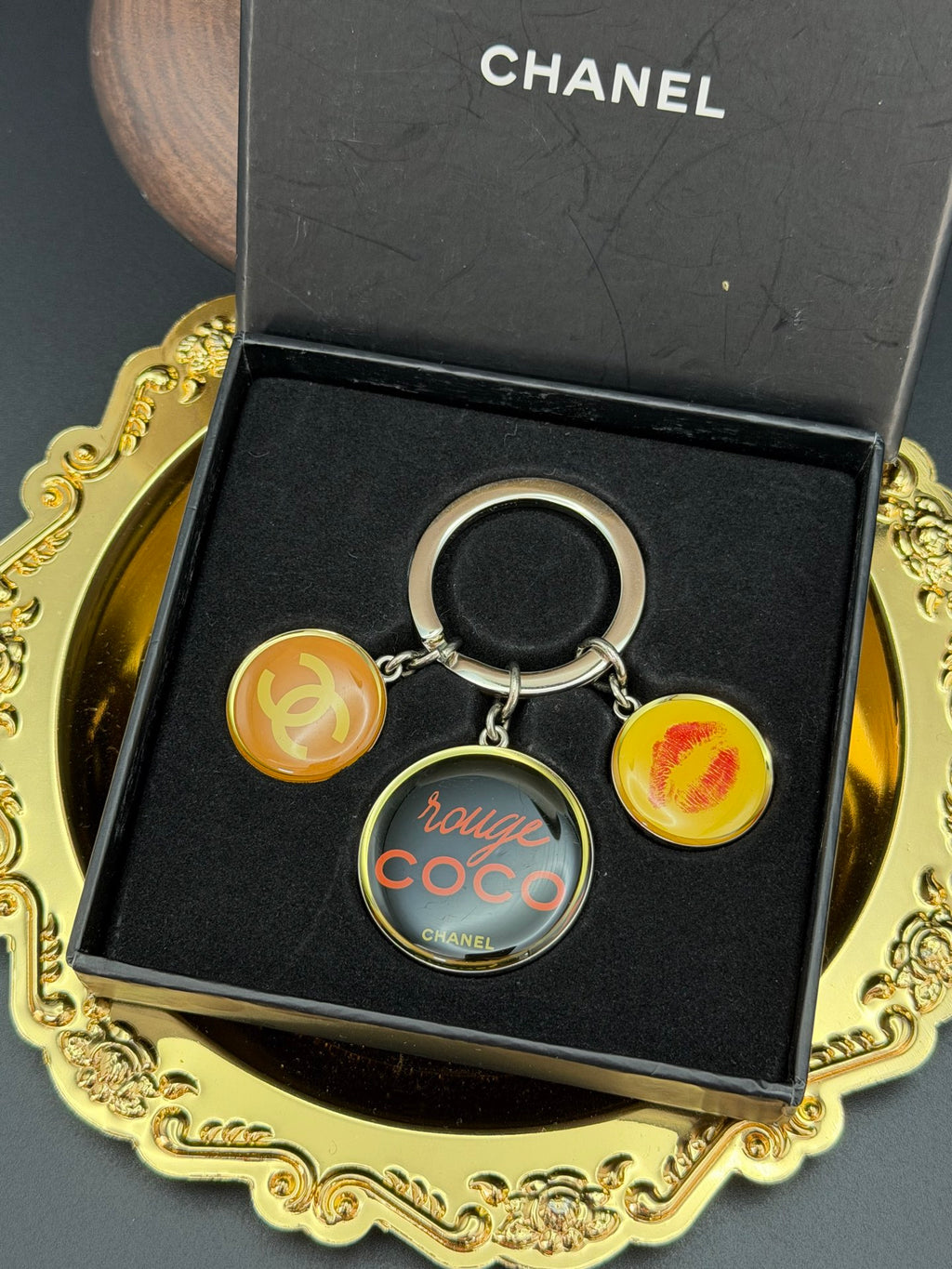 CHANEL Logo Keyholders