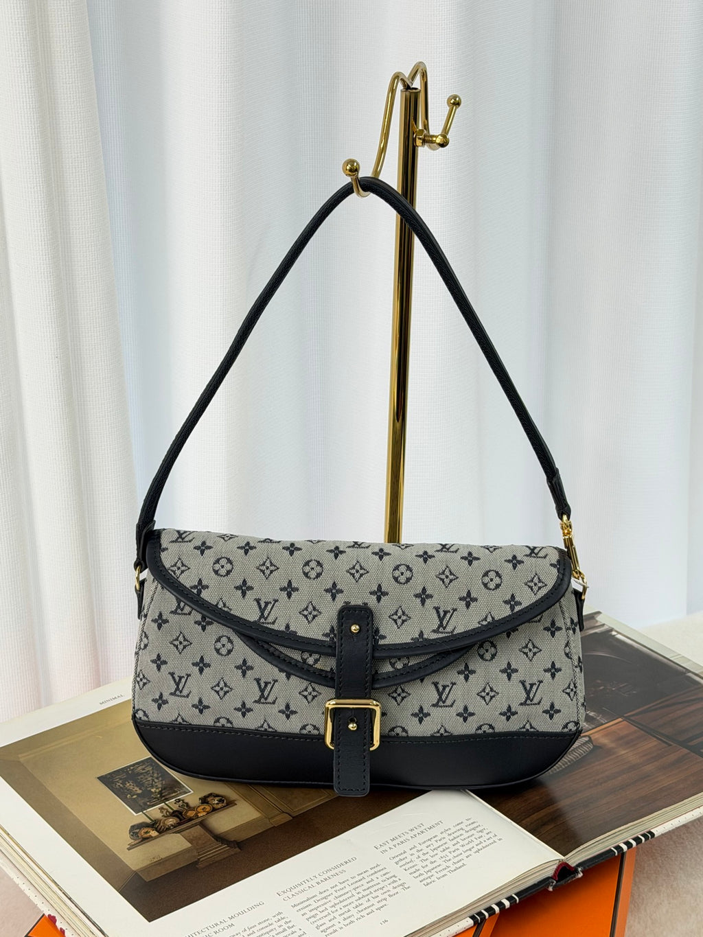 LOUIS VUITTON Monogram Denim Shoulderbag