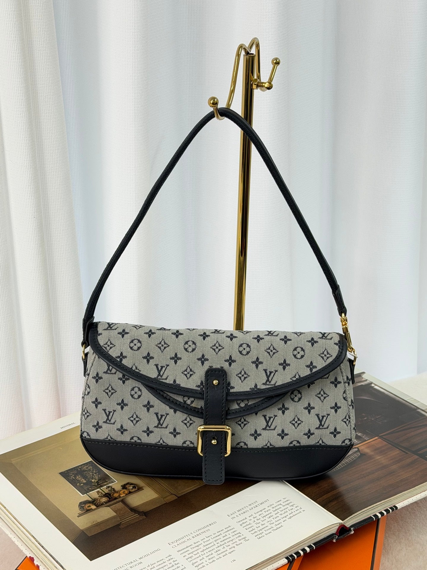 LOUIS VUITTON Monogram Denim Shoulderbag