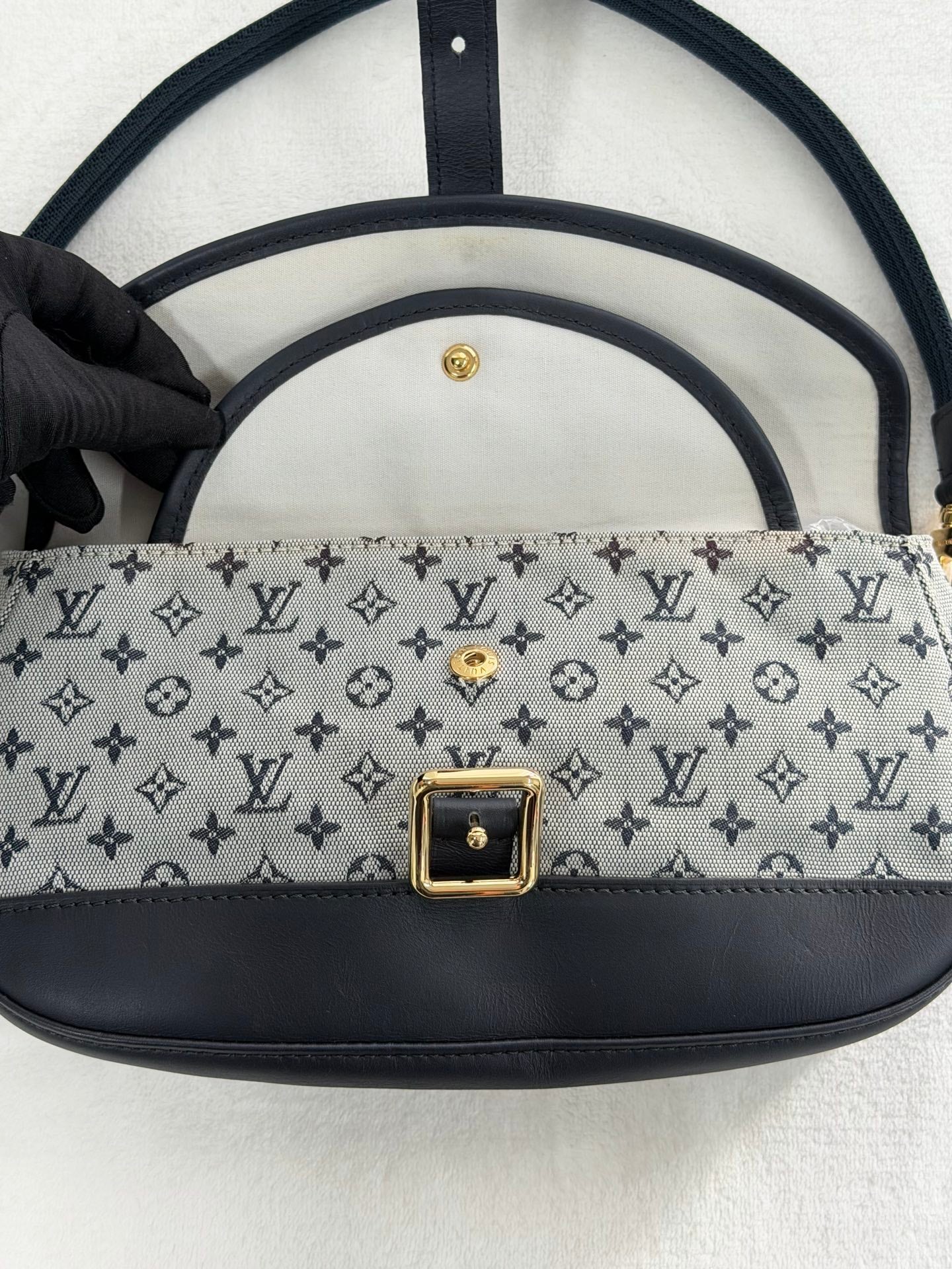 LOUIS VUITTON Monogram Denim Shoulderbag