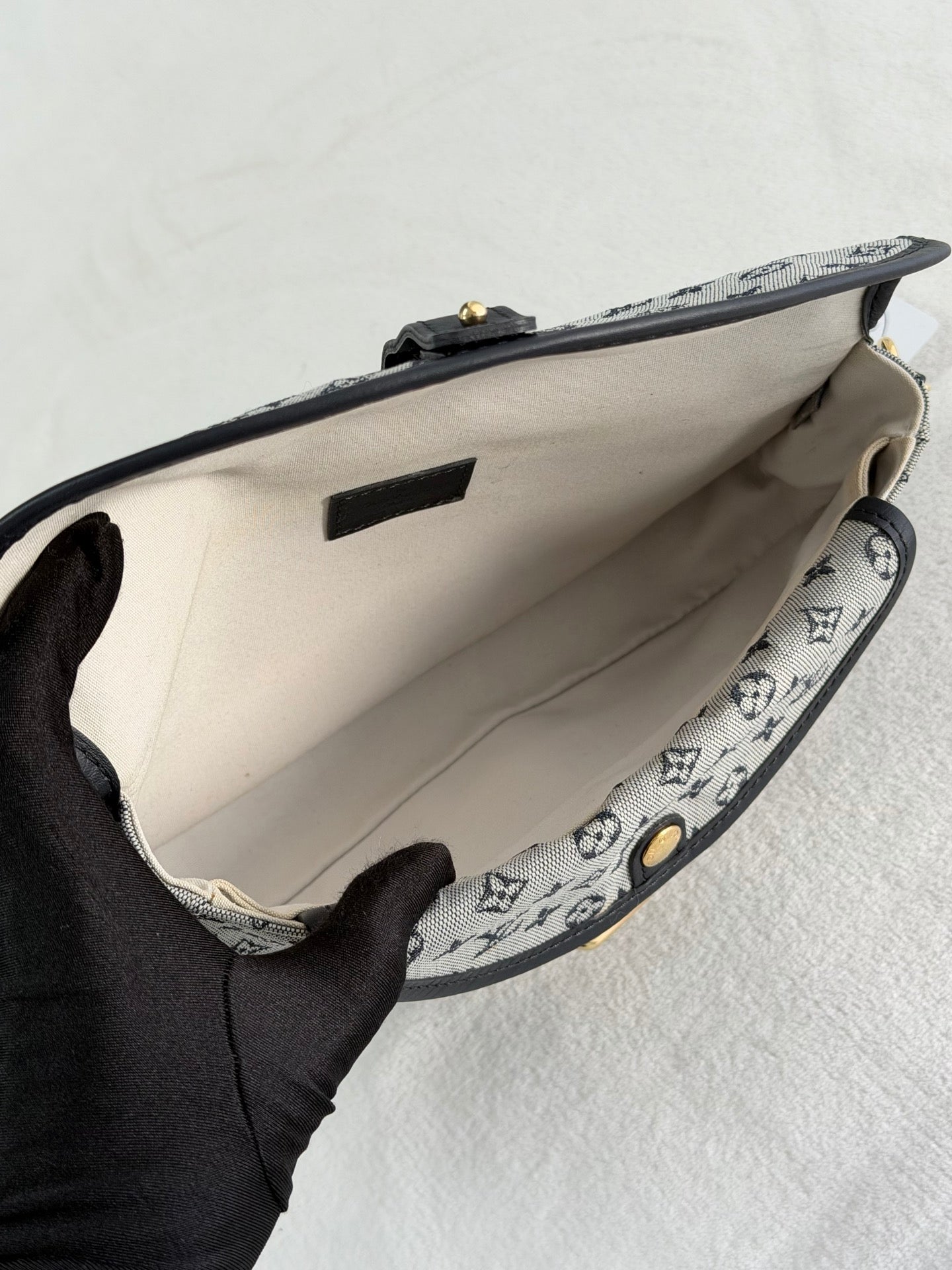 LOUIS VUITTON Monogram Denim Shoulderbag