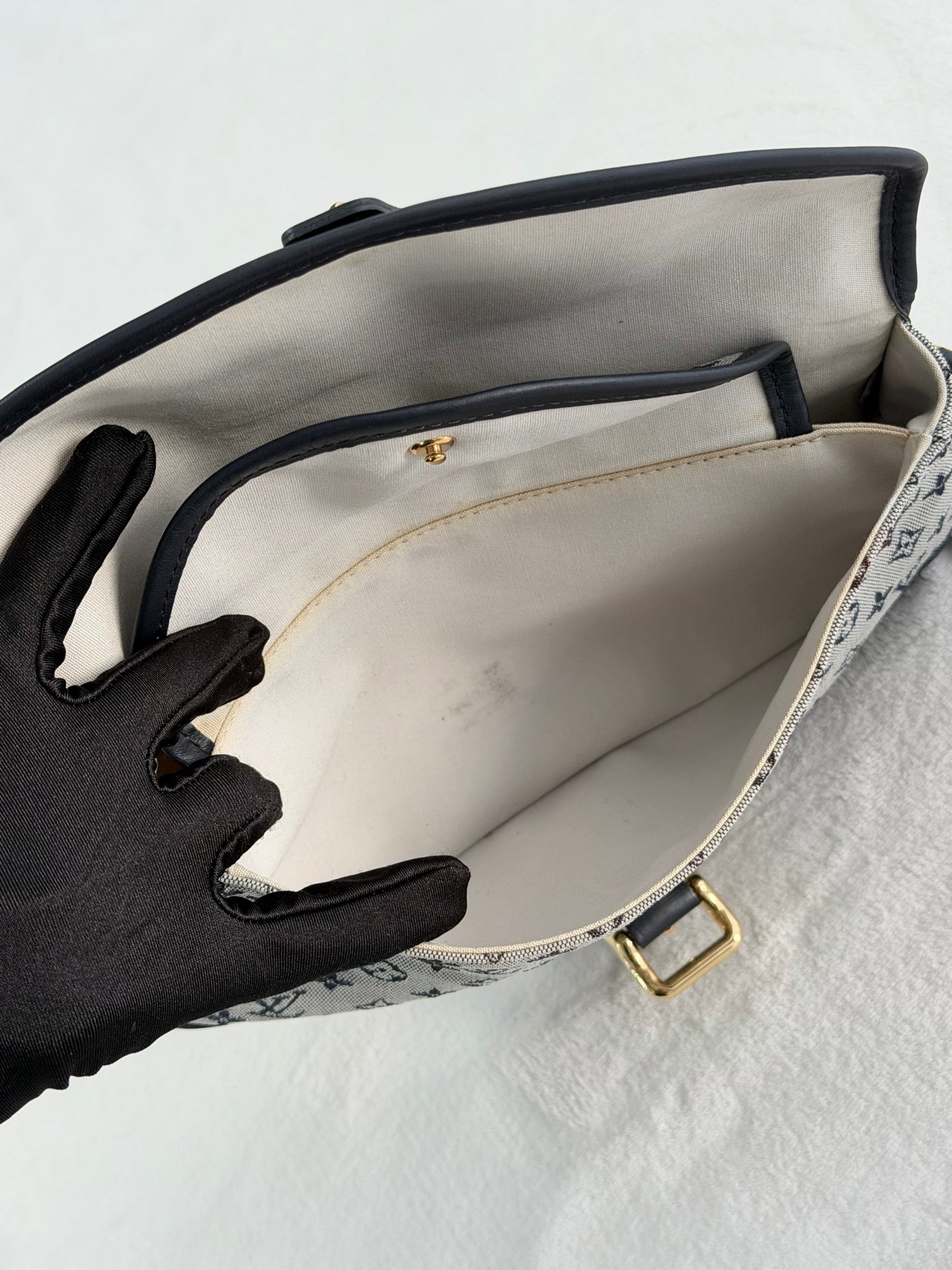 LOUIS VUITTON Monogram Denim Shoulderbag