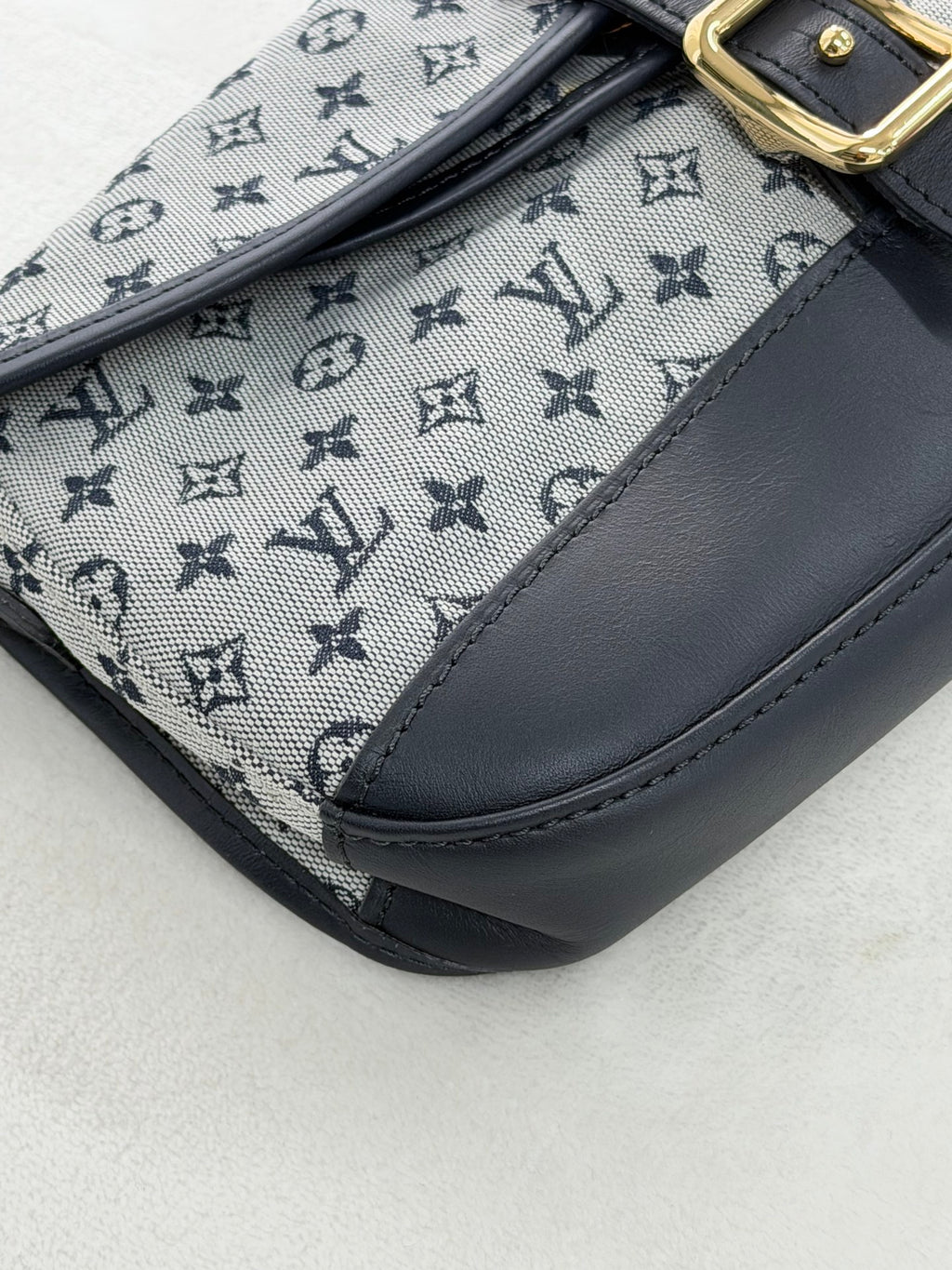 LOUIS VUITTON Monogram Denim Shoulderbag