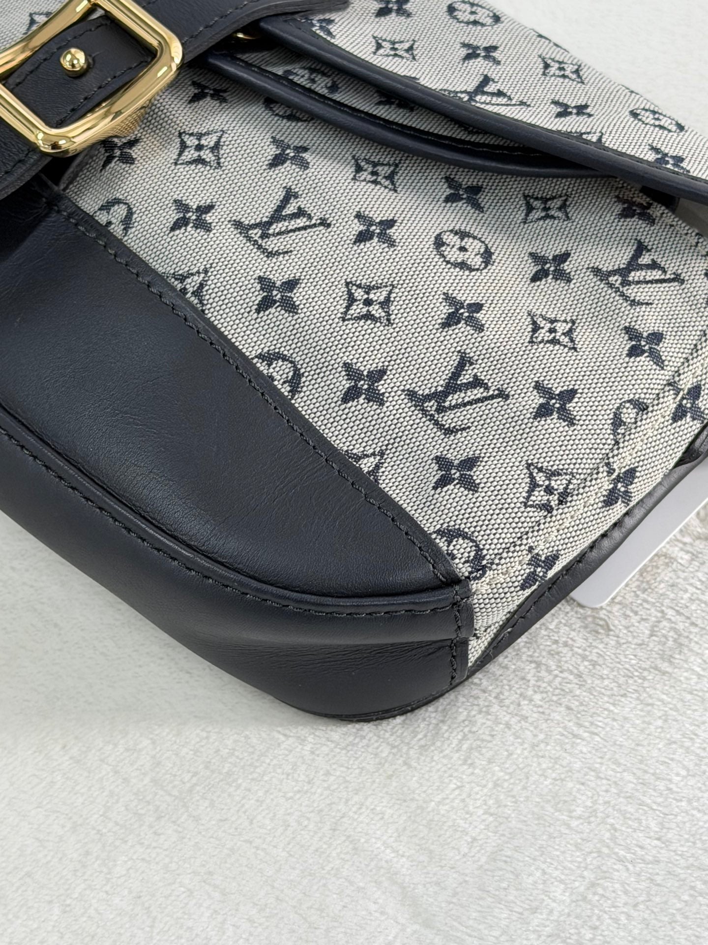 LOUIS VUITTON Monogram Denim Shoulderbag