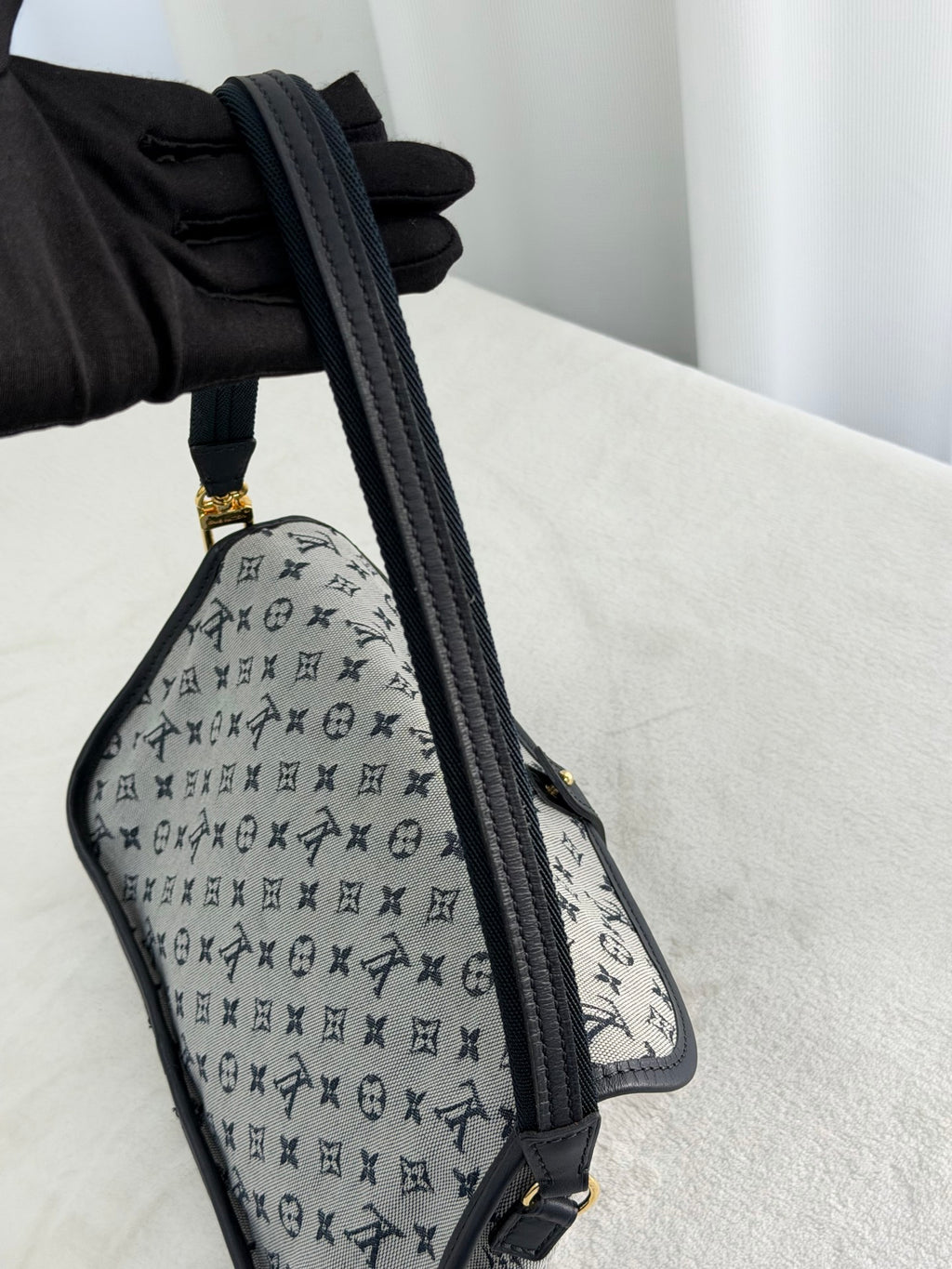 LOUIS VUITTON Monogram Denim Shoulderbag