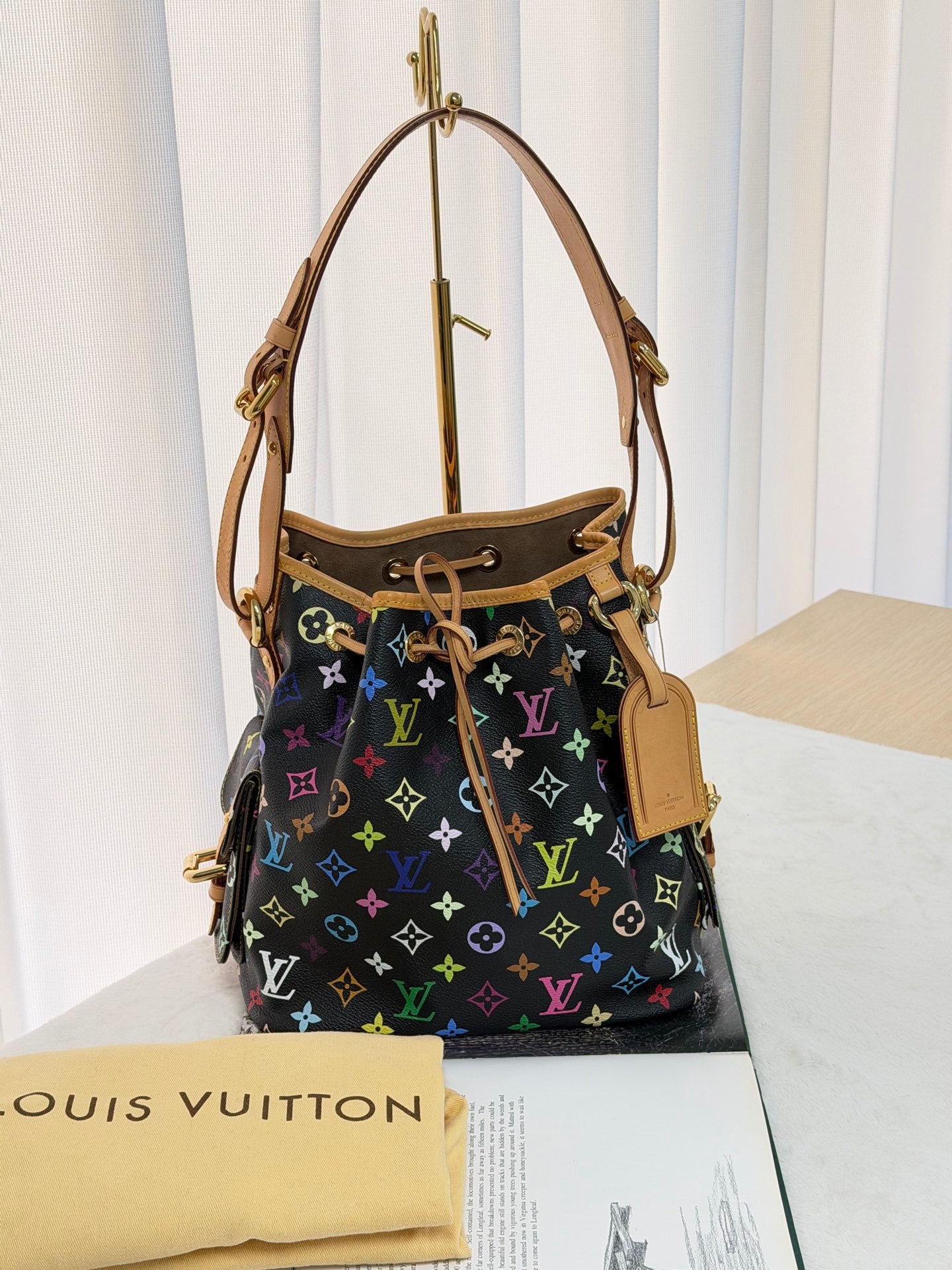 LOUIS VUITTON Monogram Multicolore Noir Shoulderbag