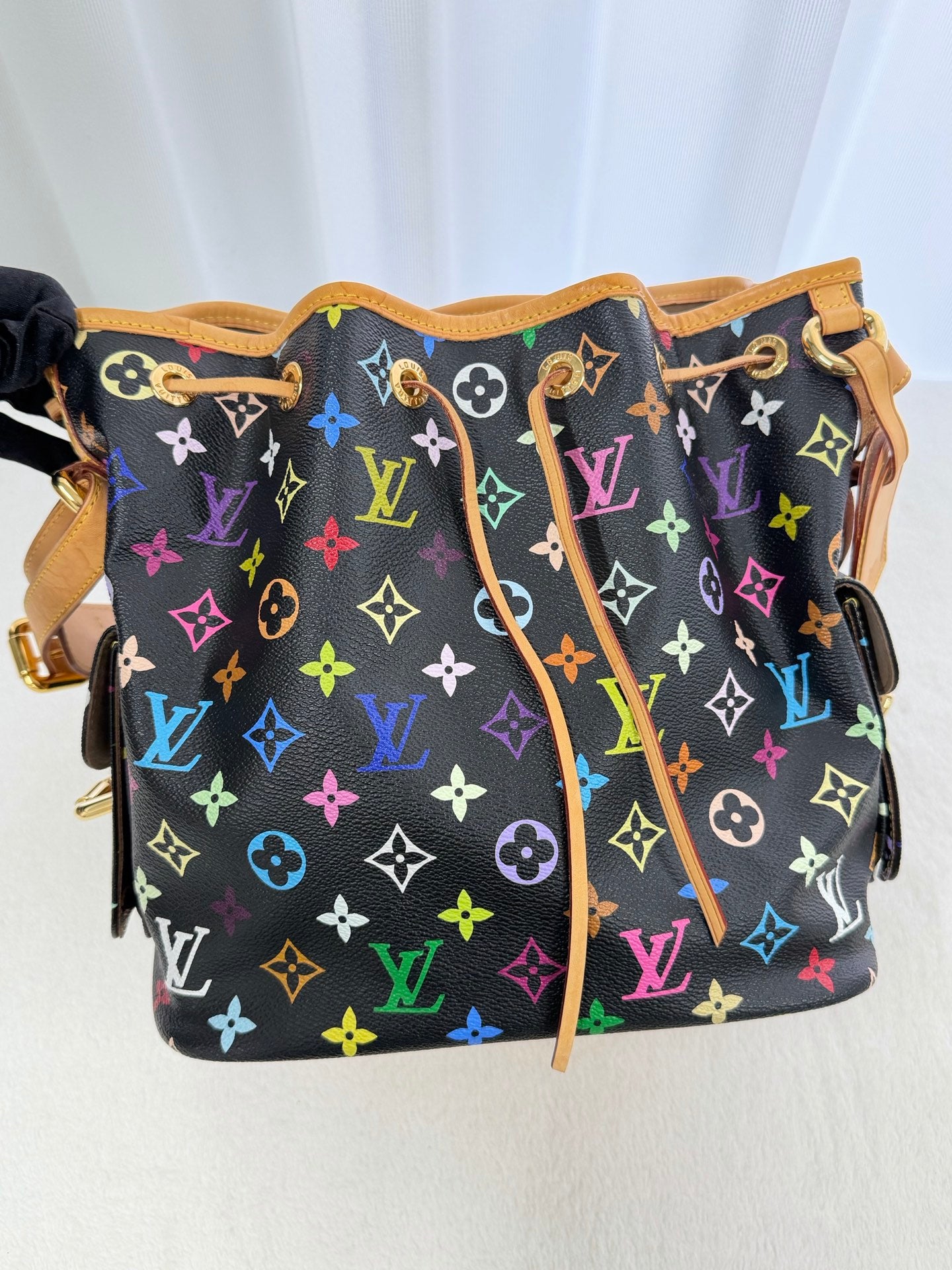 LOUIS VUITTON Monogram Multicolore Noir Shoulderbag