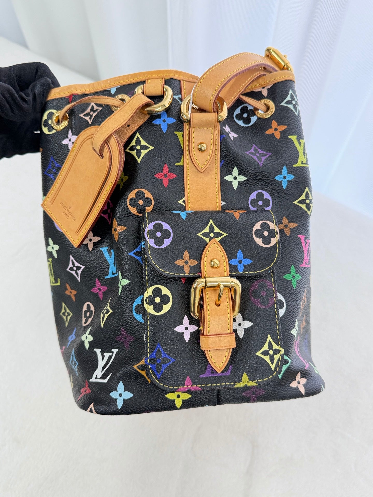 LOUIS VUITTON Monogram Multicolore Noir Shoulderbag