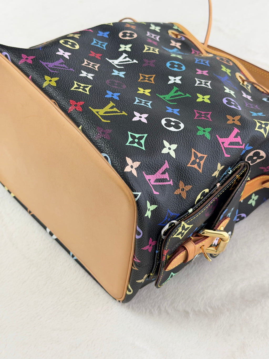 LOUIS VUITTON Monogram Multicolore Noir Shoulderbag