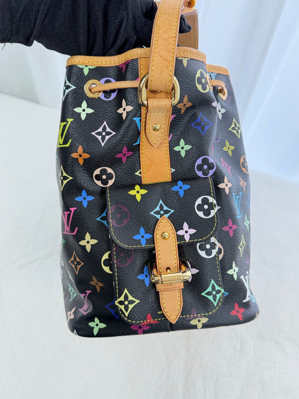 LOUIS VUITTON Monogram Multicolore Noir Shoulderbag