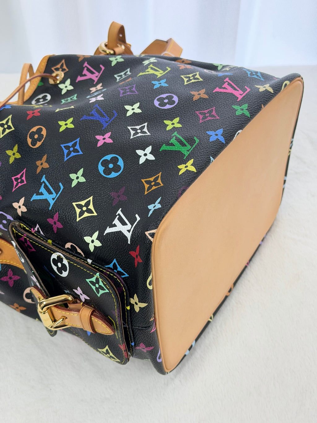 LOUIS VUITTON Monogram Multicolore Noir Shoulderbag