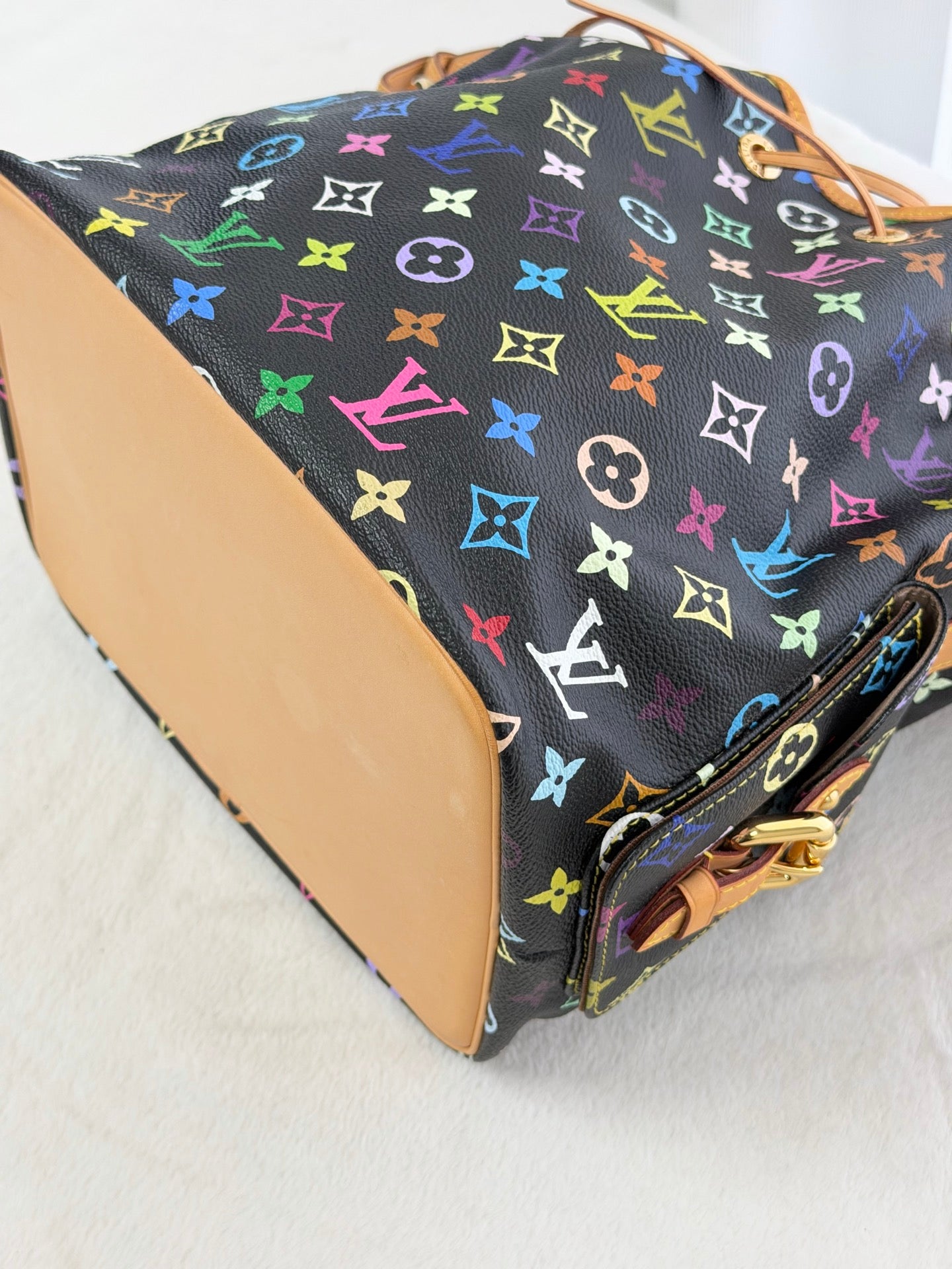LOUIS VUITTON Monogram Multicolore Noir Shoulderbag