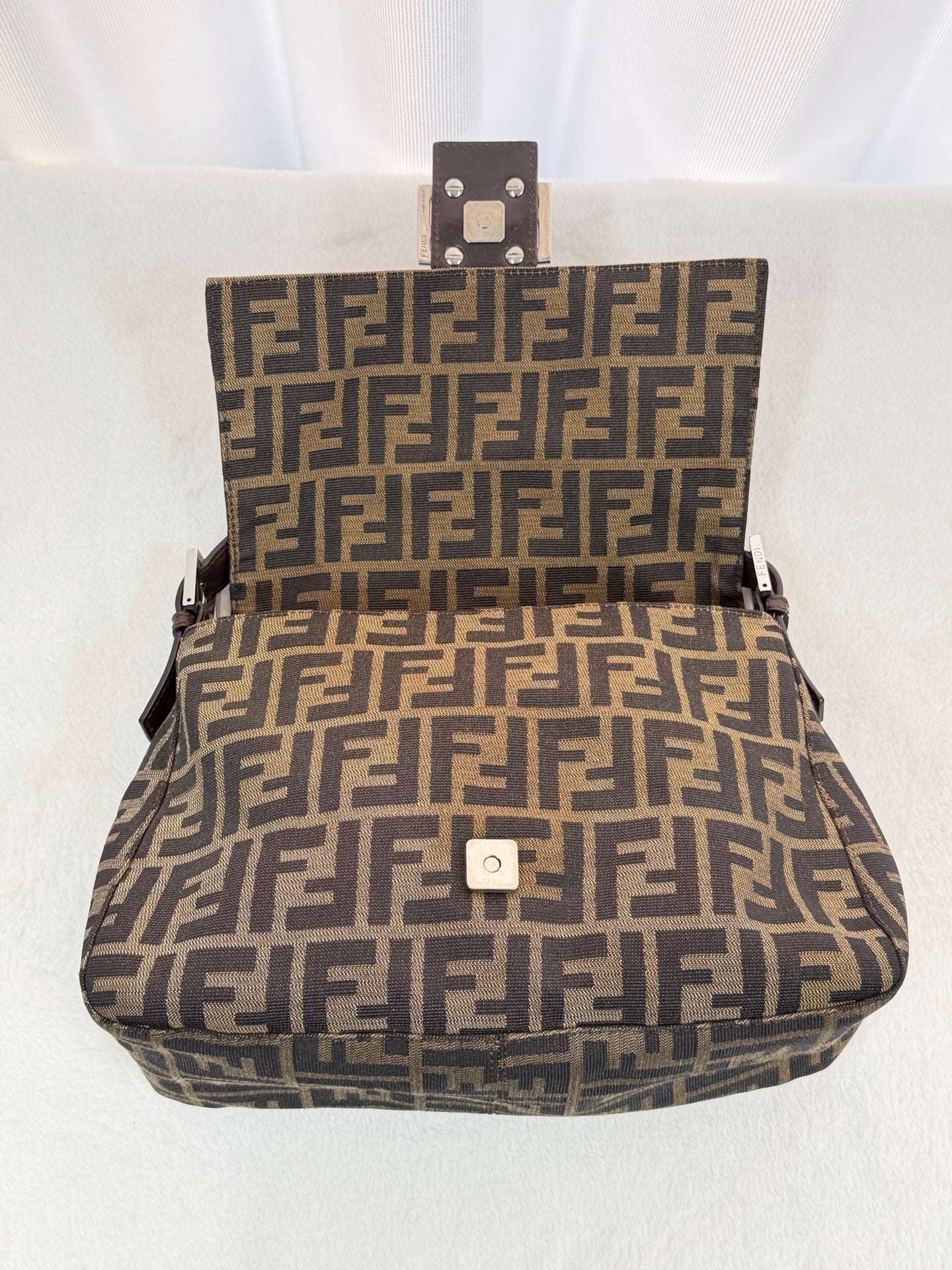 FENDI Zucca Baguette Shoulderbag
