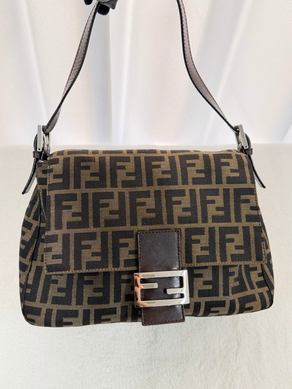 FENDI Zucca Baguette Shoulderbag