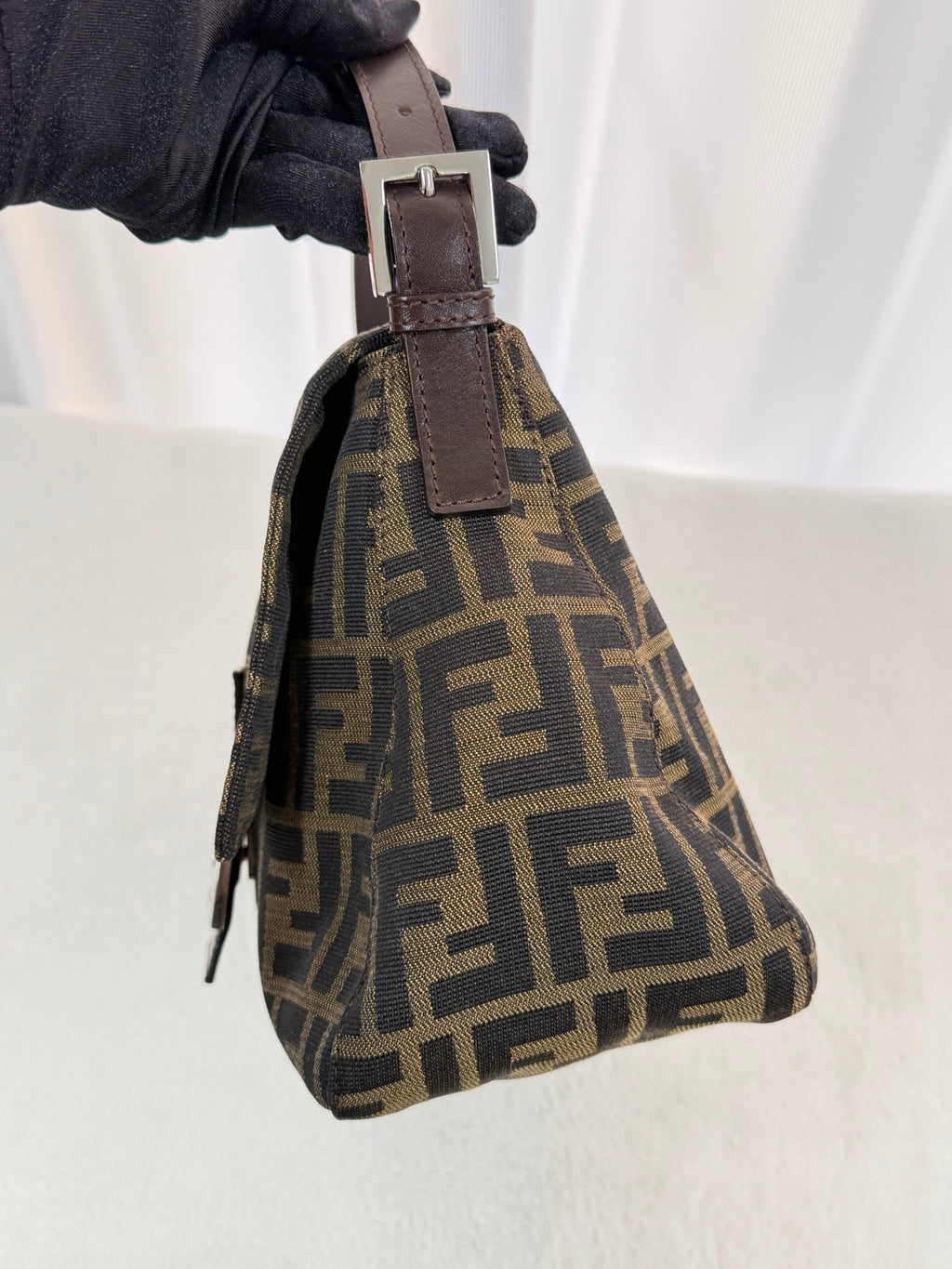 FENDI Zucca Baguette Shoulderbag