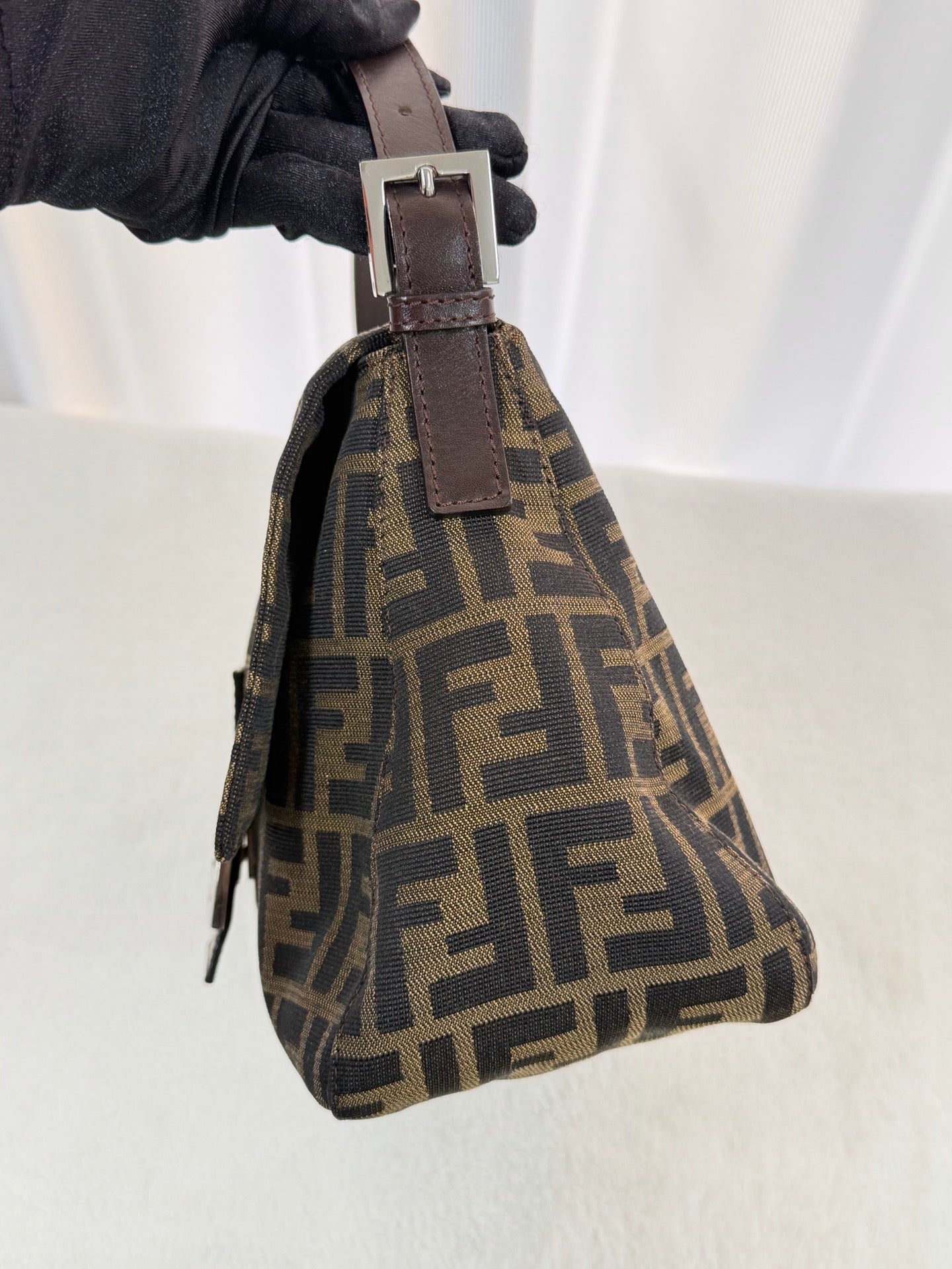FENDI Zucca Baguette Shoulderbag