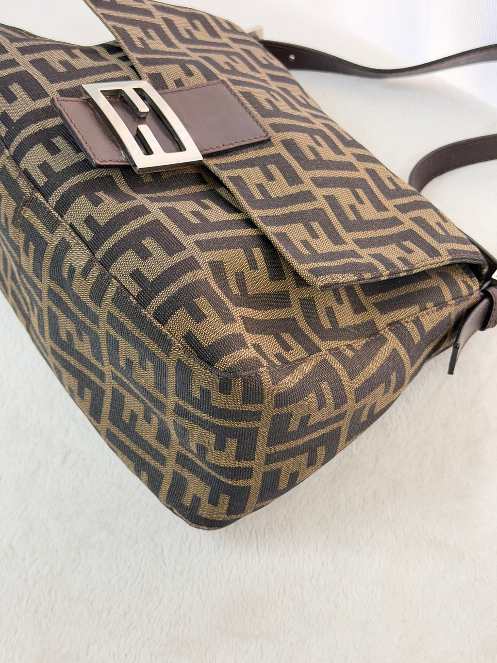FENDI Zucca Baguette Shoulderbag