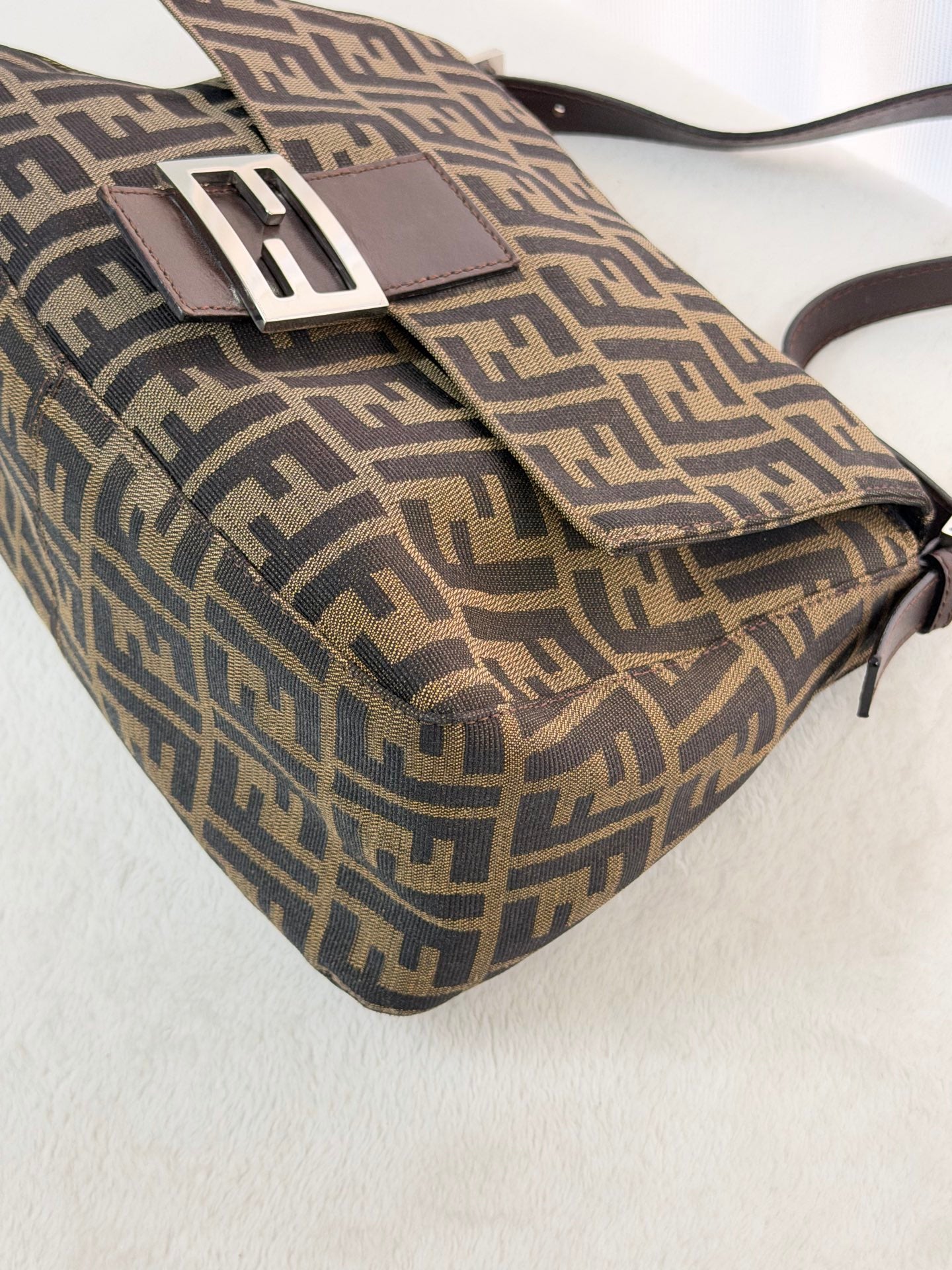 FENDI Zucca Baguette Shoulderbag