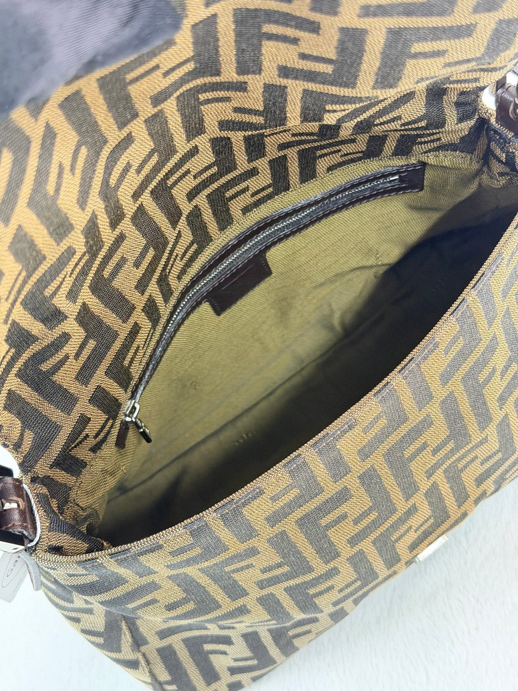 FENDI Zucca Baguette Shoulderbag