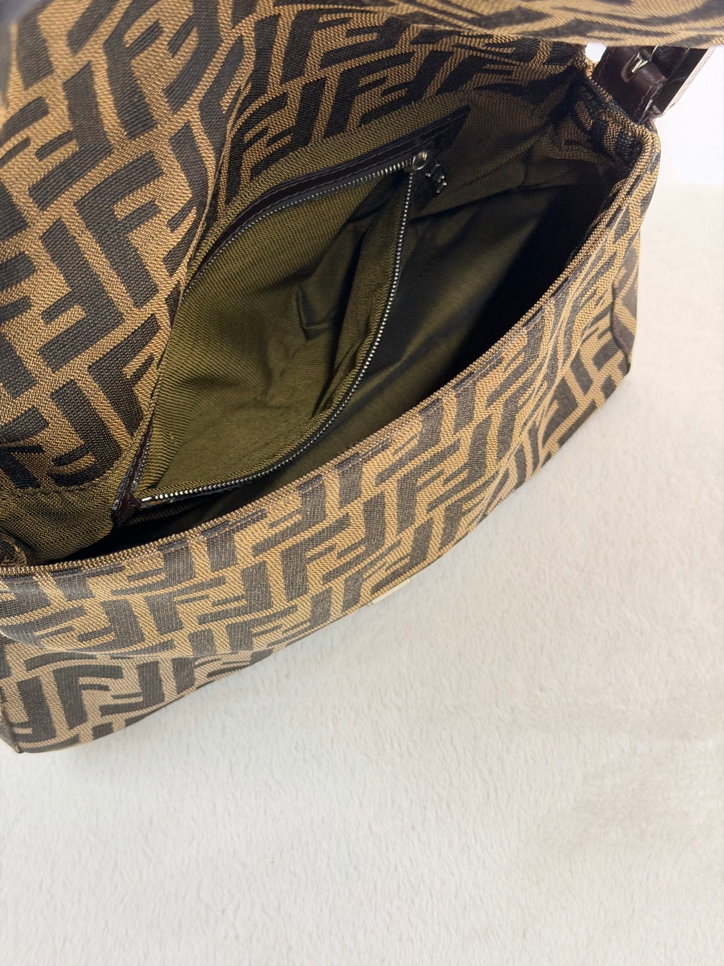 FENDI Zucca Baguette Shoulderbag