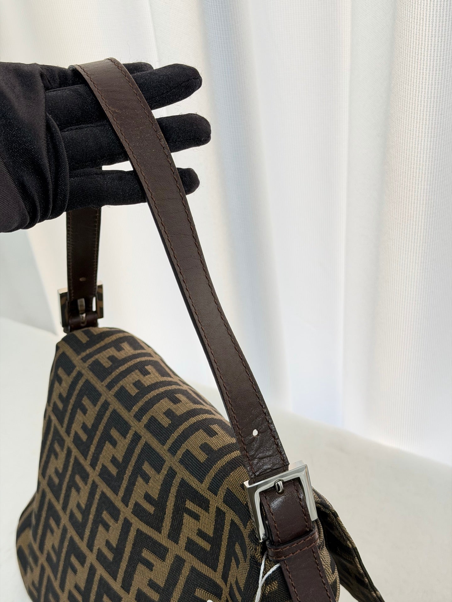 FENDI Zucca Baguette Shoulderbag