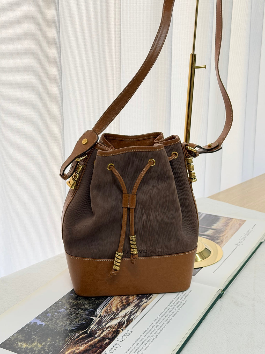 CELINE Macadam Bucket Shoulderbag