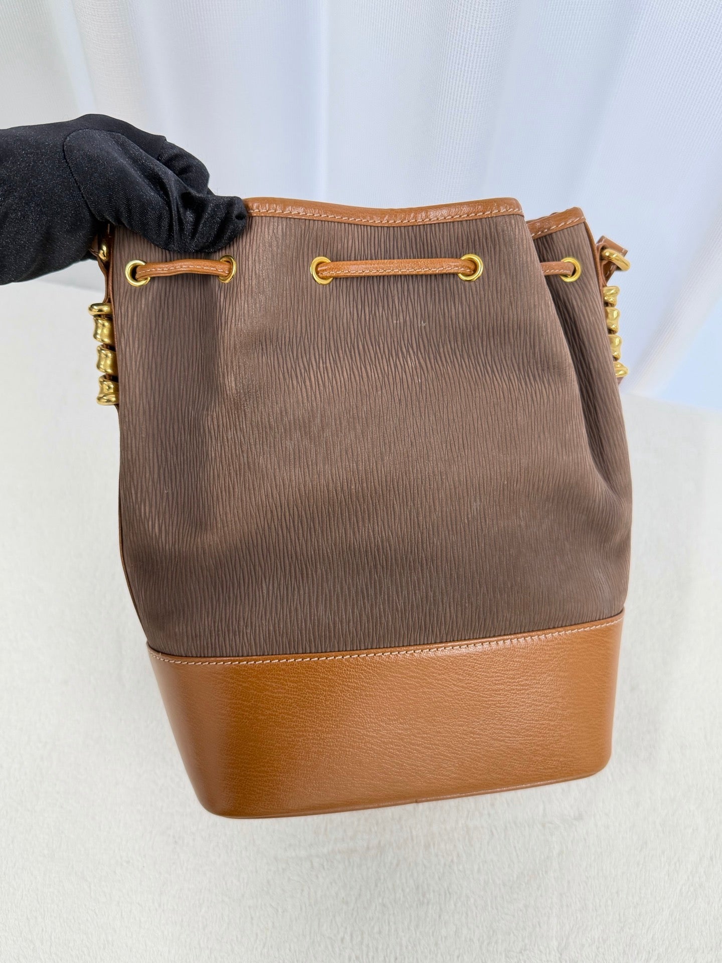 CELINE Macadam Bucket Shoulderbag
