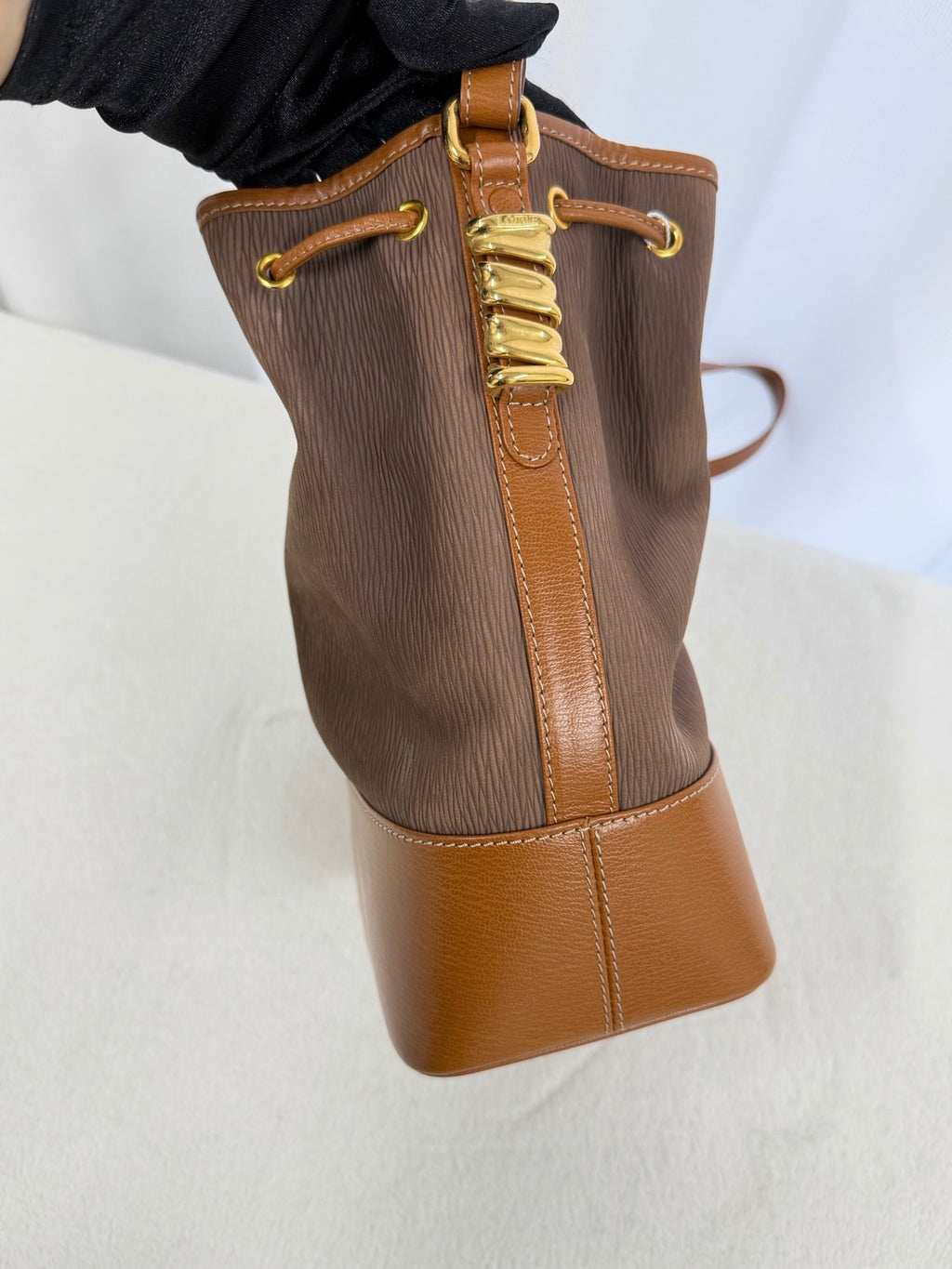 CELINE Macadam Bucket Shoulderbag