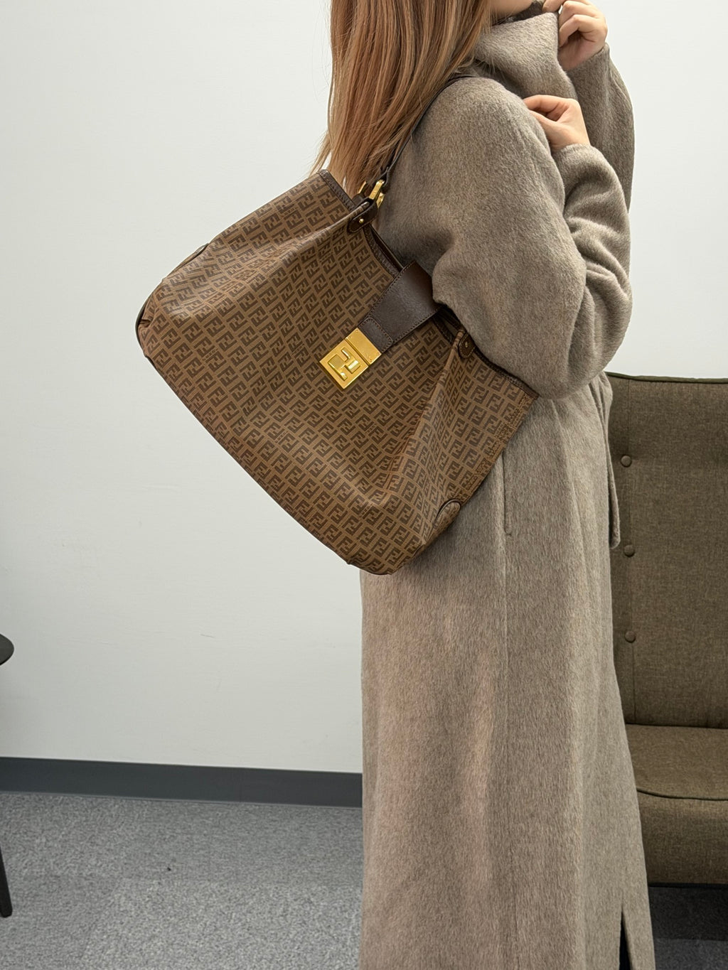 FENDI Zucchino Totebag