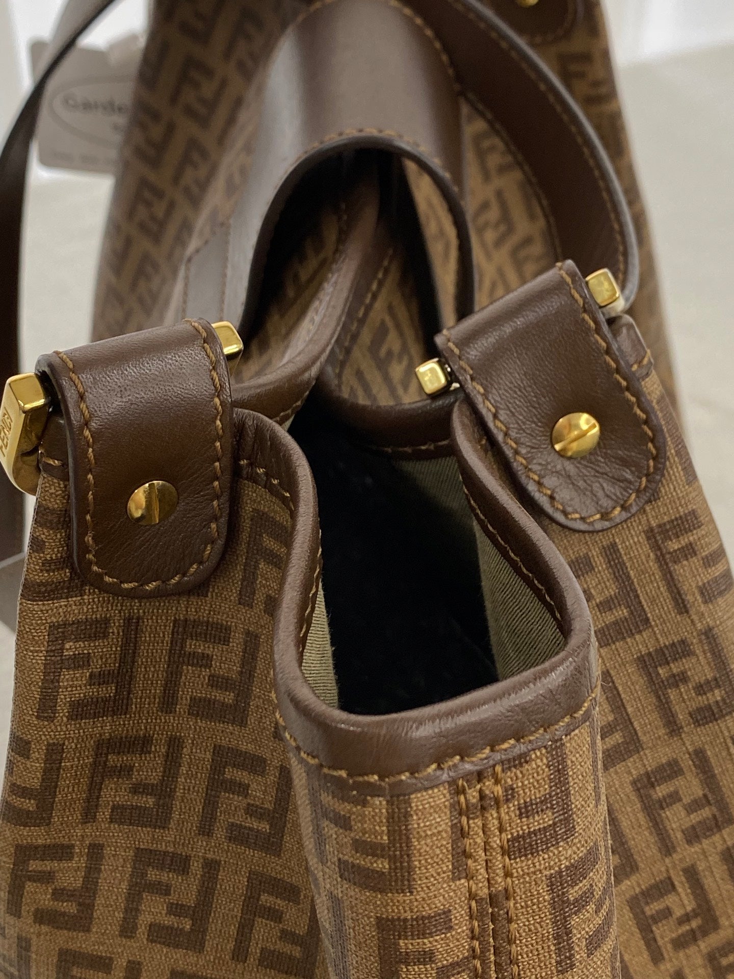 FENDI Zucchino Totebag